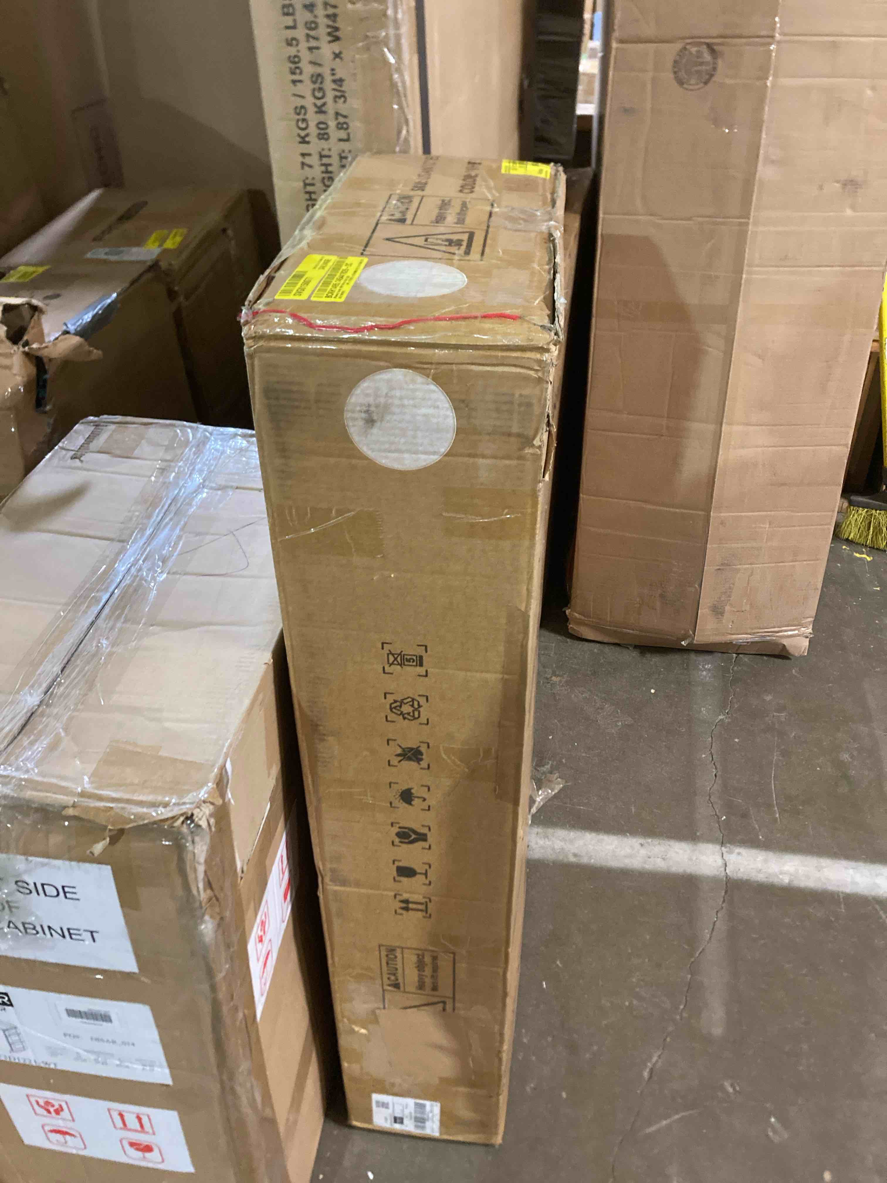 Condition photo showing New/Like New for Makeup Vanity With Mirror And Light (missing mirror)