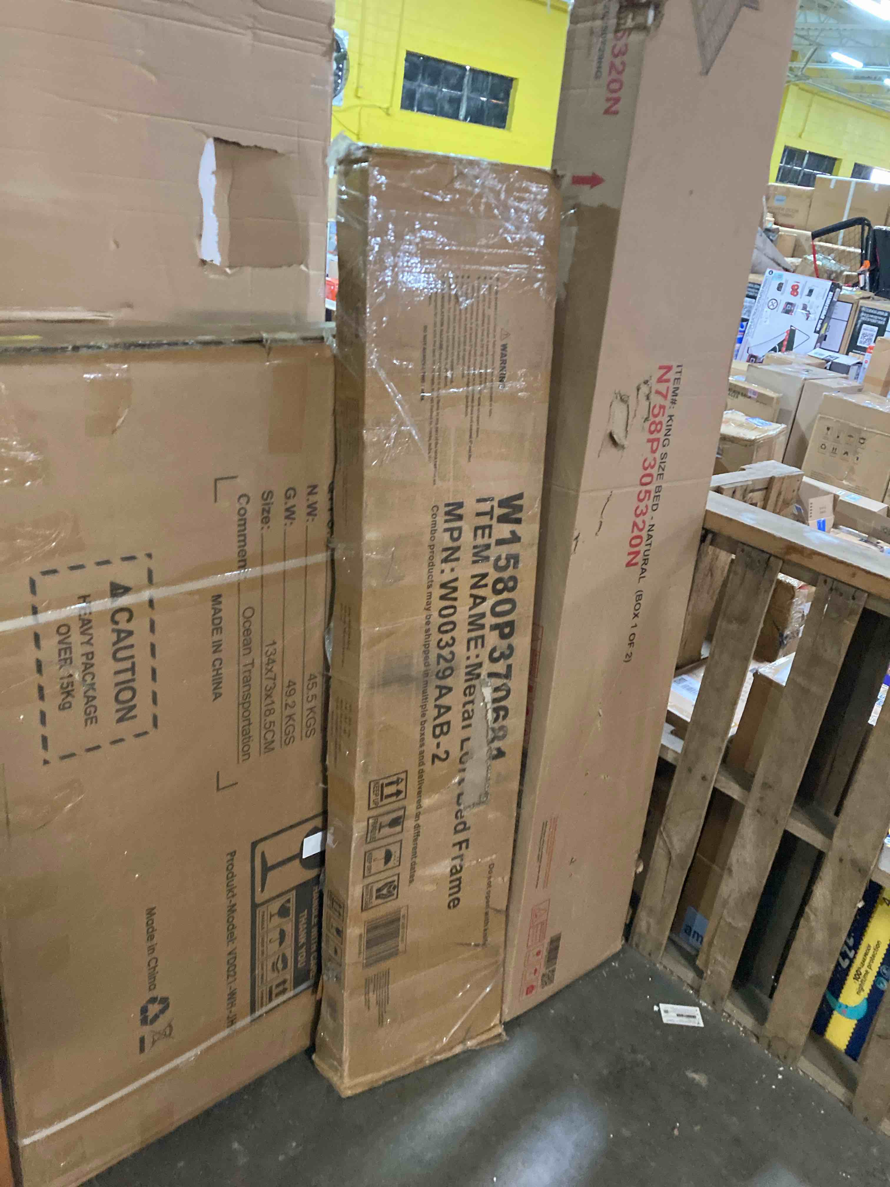 Condition photo showing New/Like New for Metal Loft bed frame Twin