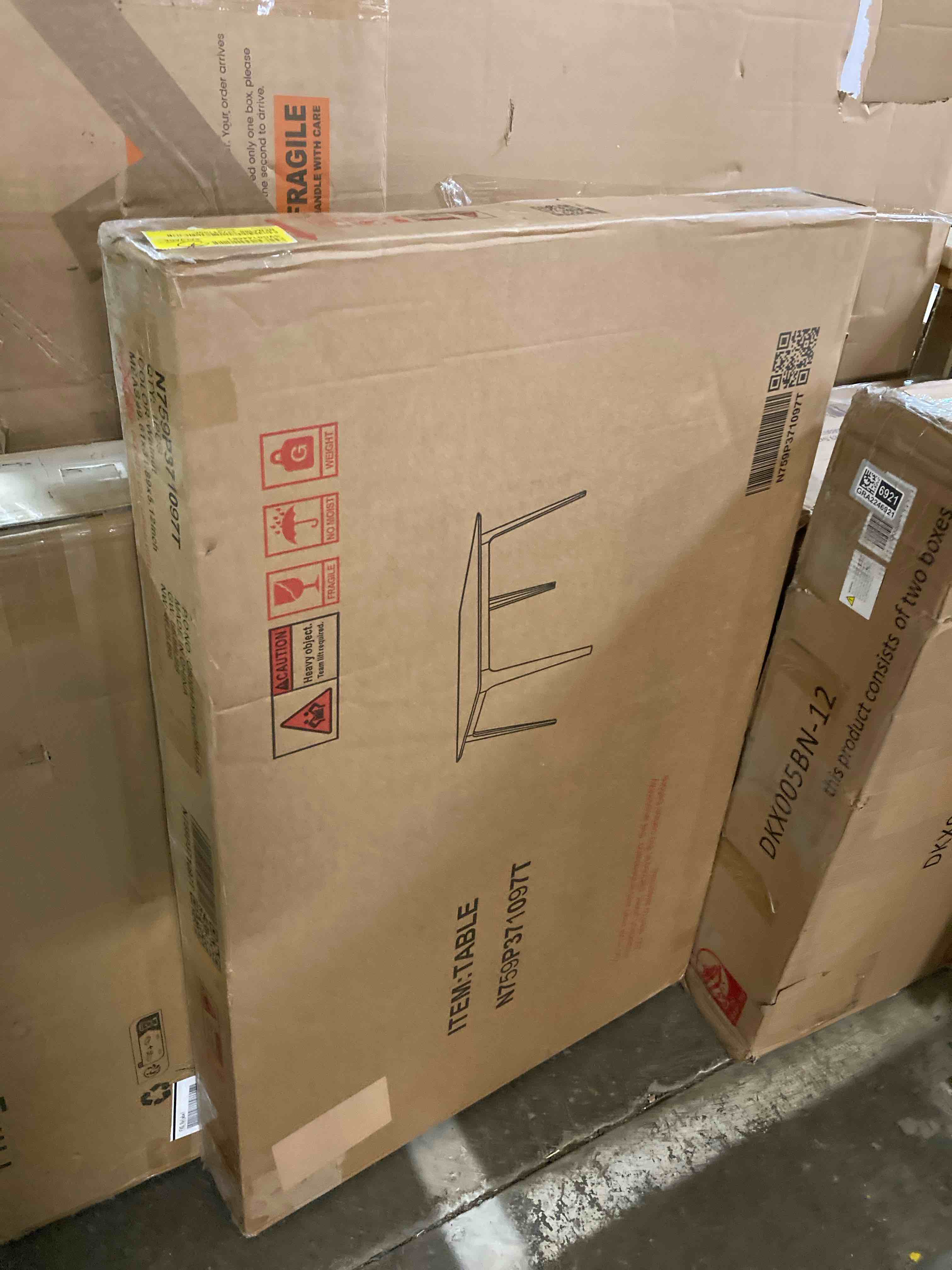 Condition photo showing New/Like New for Armgart 4  Person Dining Table (Table Only) 