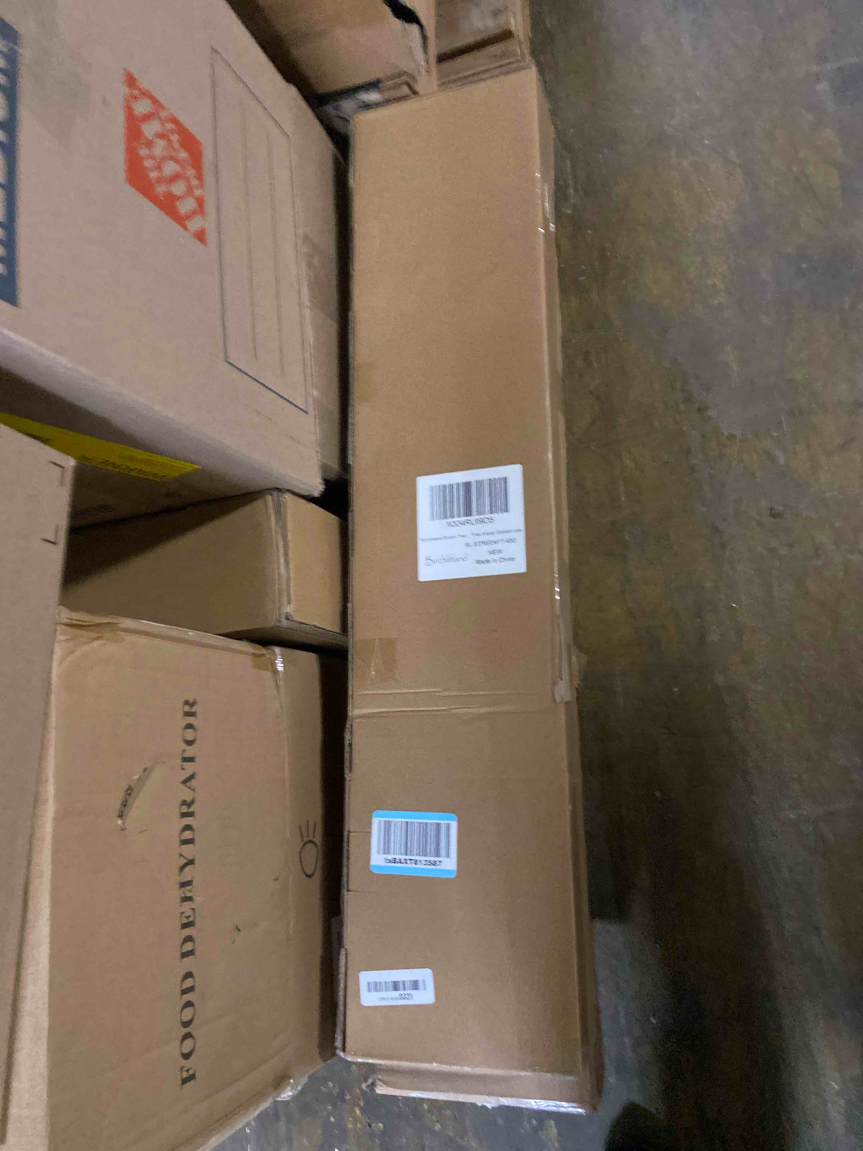 Condition photo showing New/Like New for Birchlitland Brown Tree Lights Plug in for Christmas Party Lighted Artificial Tree LED Indoor Outdoor use 450L-4FT