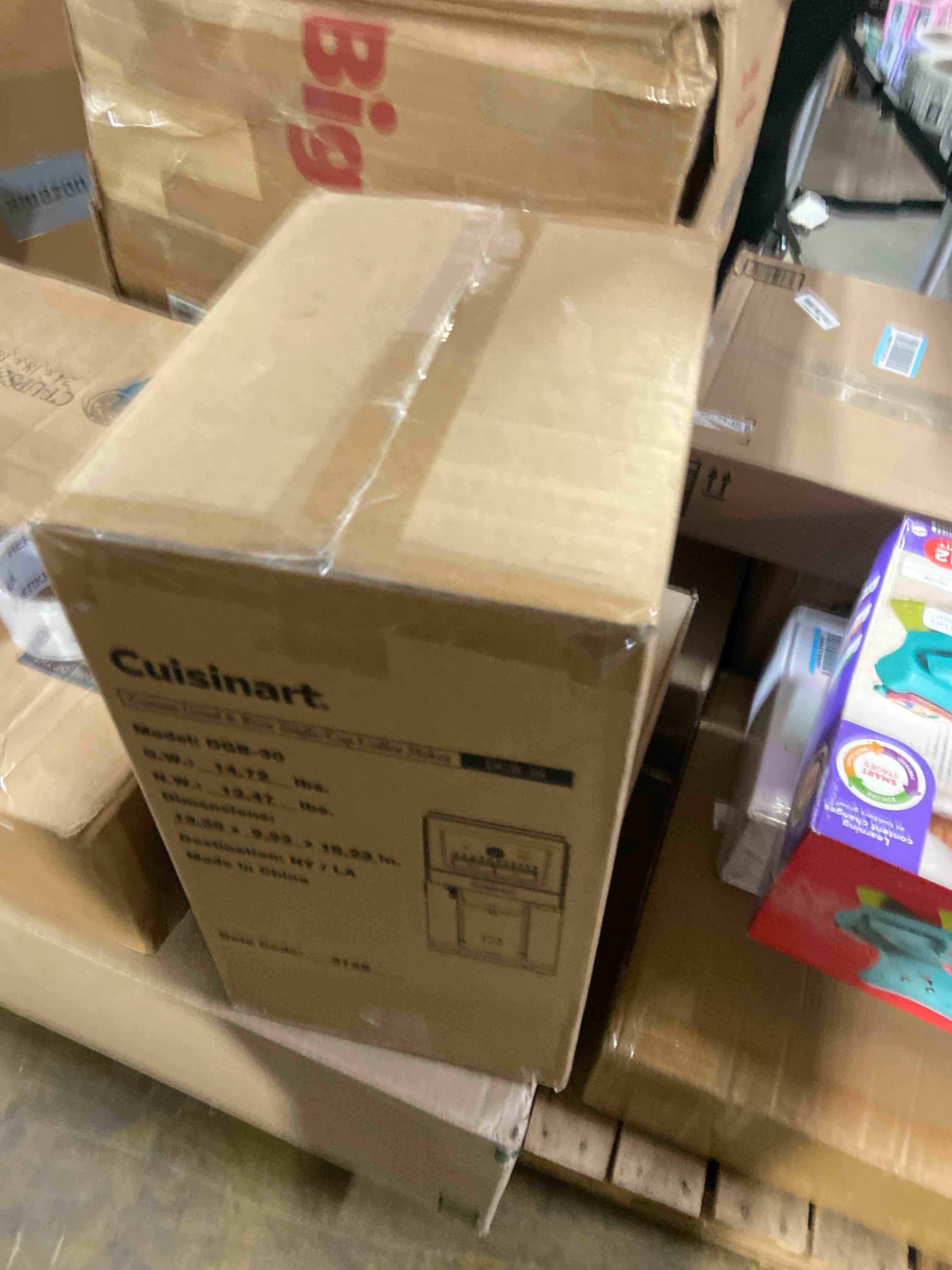 Condition photo showing As Is for Cuisinart Custom Grind & Brew Single-Cup Coffee Maker