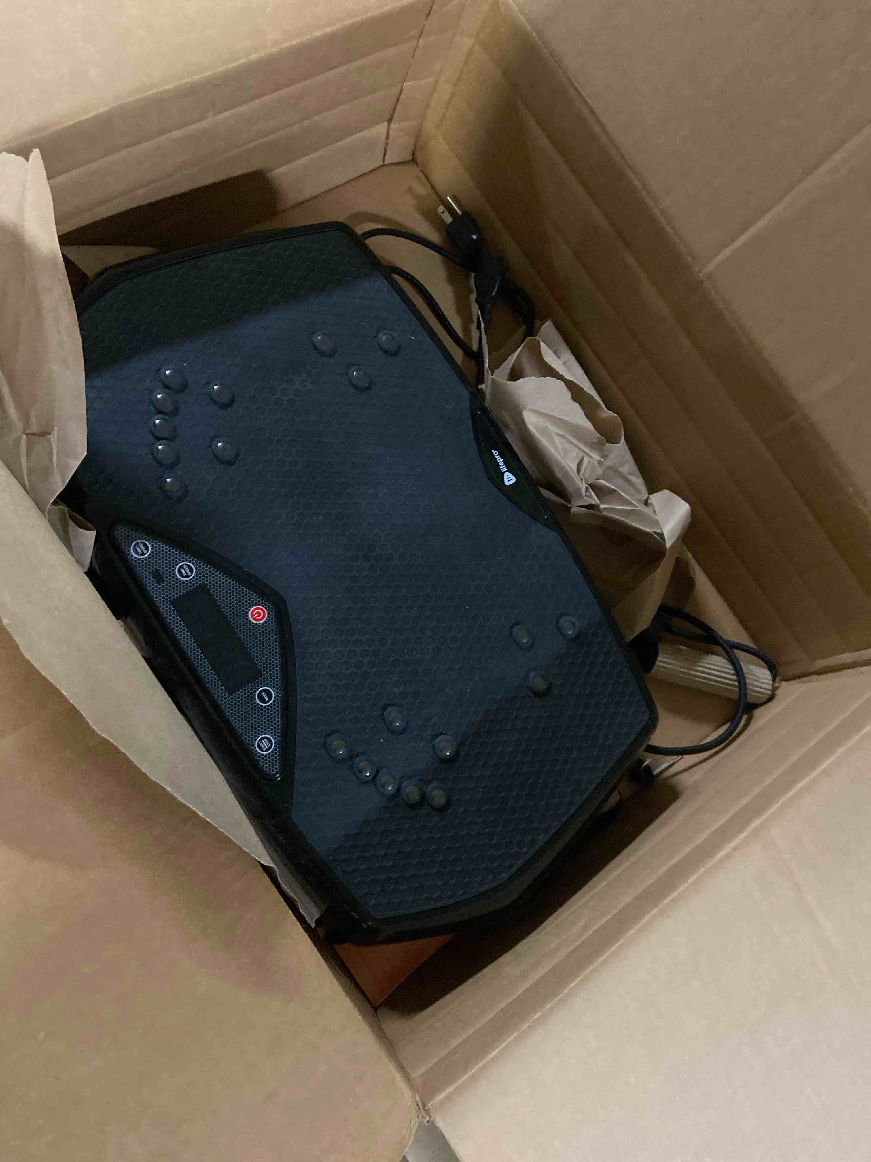 Condition photo showing As Is for Vibration Plate Exercise Machine,Vibration Plate for Lymphatic Drainage Power Vibration Plate Machine Support 450 Lbs 250 Adjustable Speeds,Vibrating Plate Shake Plate Weight Loss