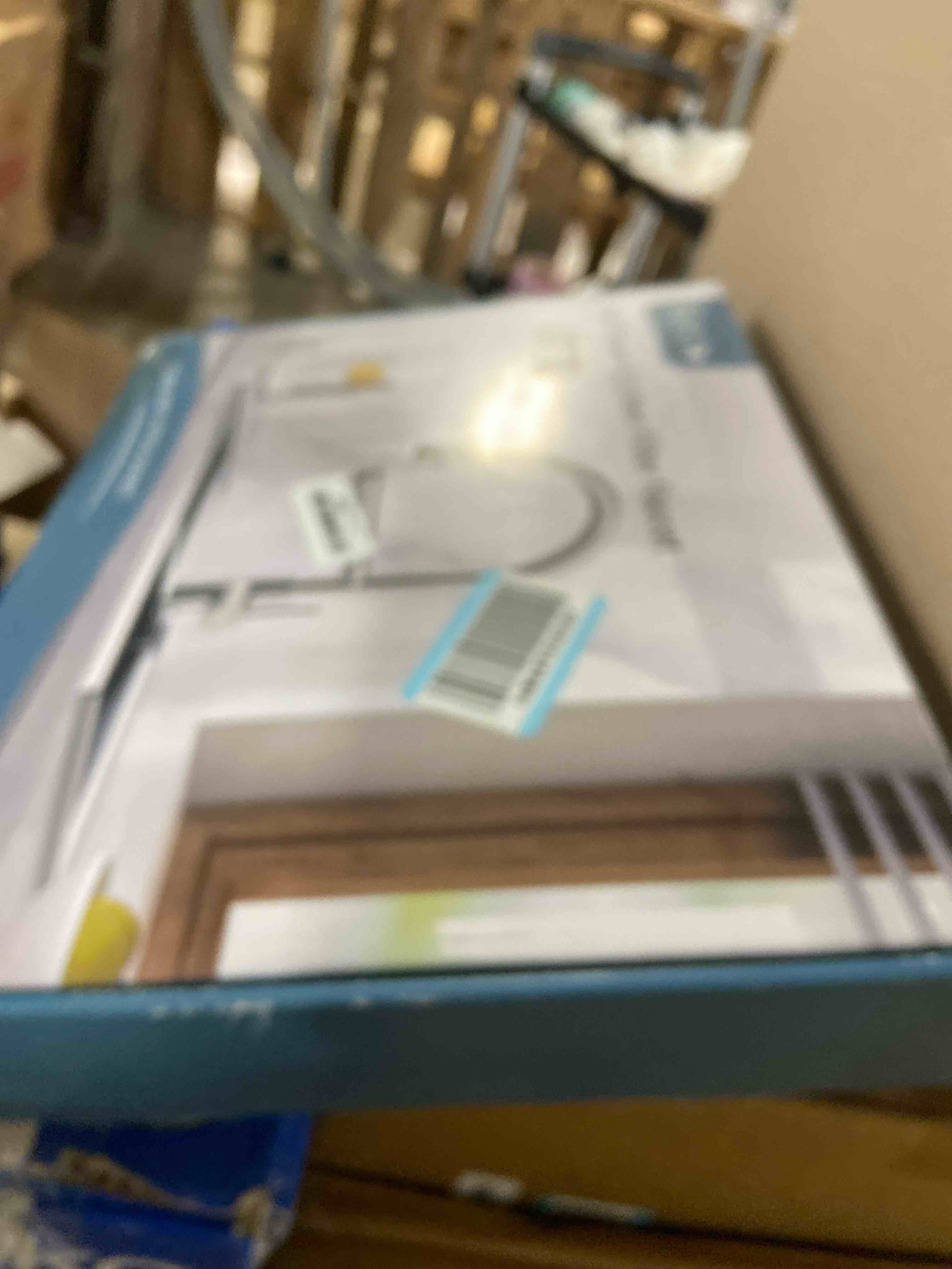 Condition photo showing New/Like New for FEELSO Kitchen Faucets, Upgraded Filter Water Kitchen Faucet with Pull Down Sprayer, Brushed Nickel Stainless Steel High Arc 1 Or 3 Hole Kitchen Sink Faucet for Remove Lead, Chlorine, Bad Taste & Odor