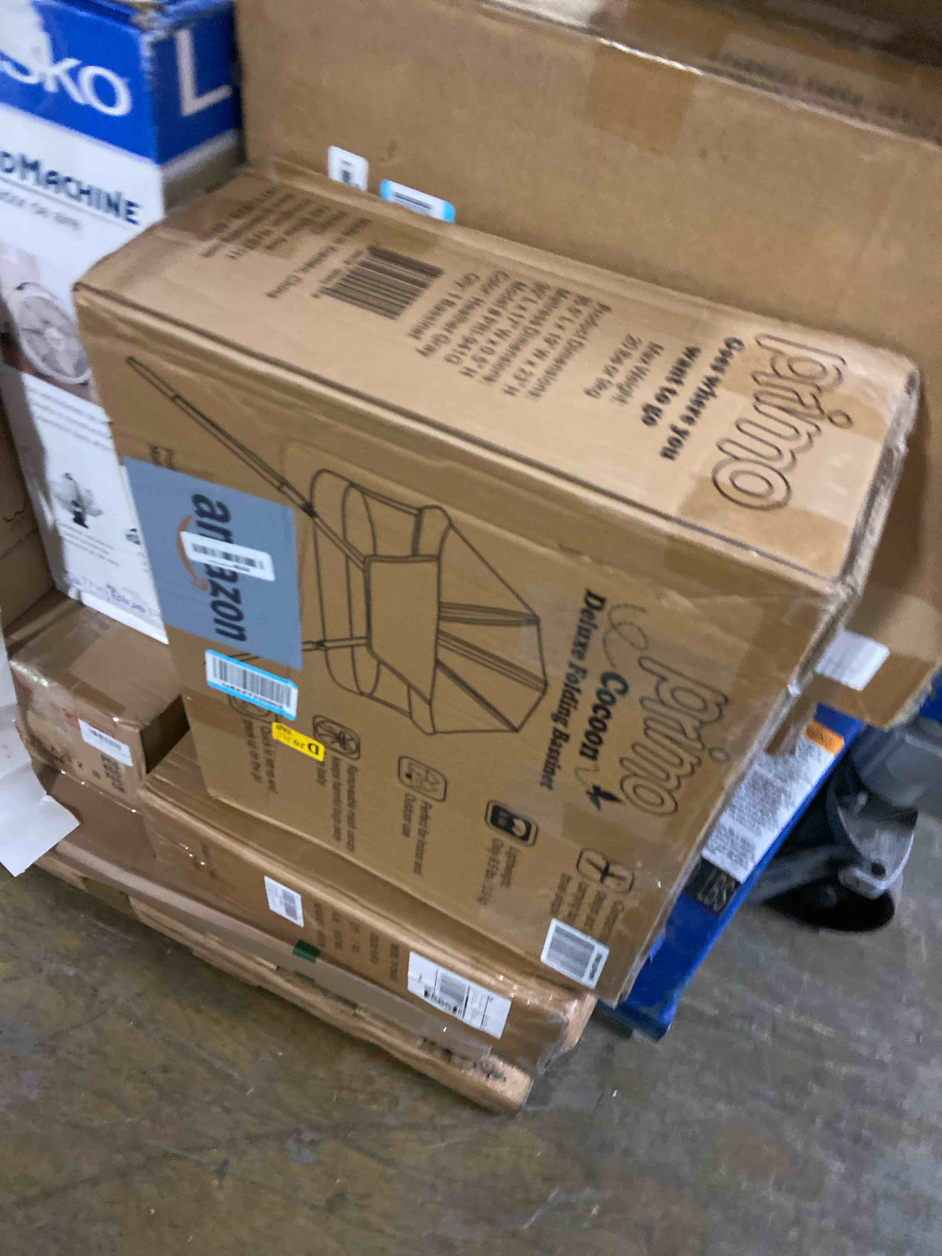 Condition photo showing New/Like New for Cocoon Deluxe Folding Travel Bassinet (Heather Gray) - Lightweight Baby Bed and Portable Bassinet with Removable Mesh Canopy, Perfect Travel Crib & Bedside for Baby, Includes Carrying Tote Bag Deluxe Heather Gray