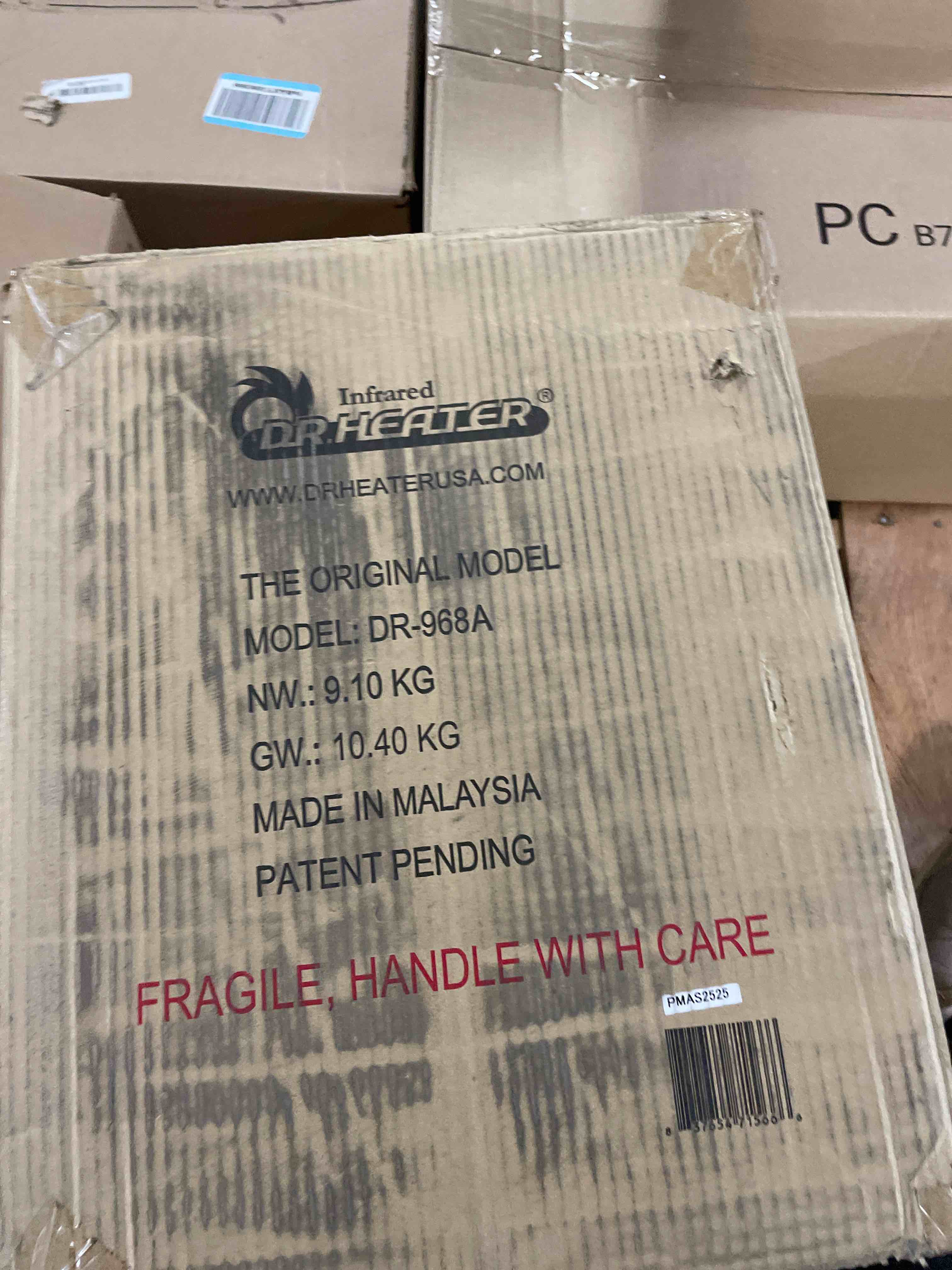 Condition photo showing Good Condition for Dr Infrared Heater DR-968 Portable Space Heater, 1500-Watt, Cherry Cherry Original