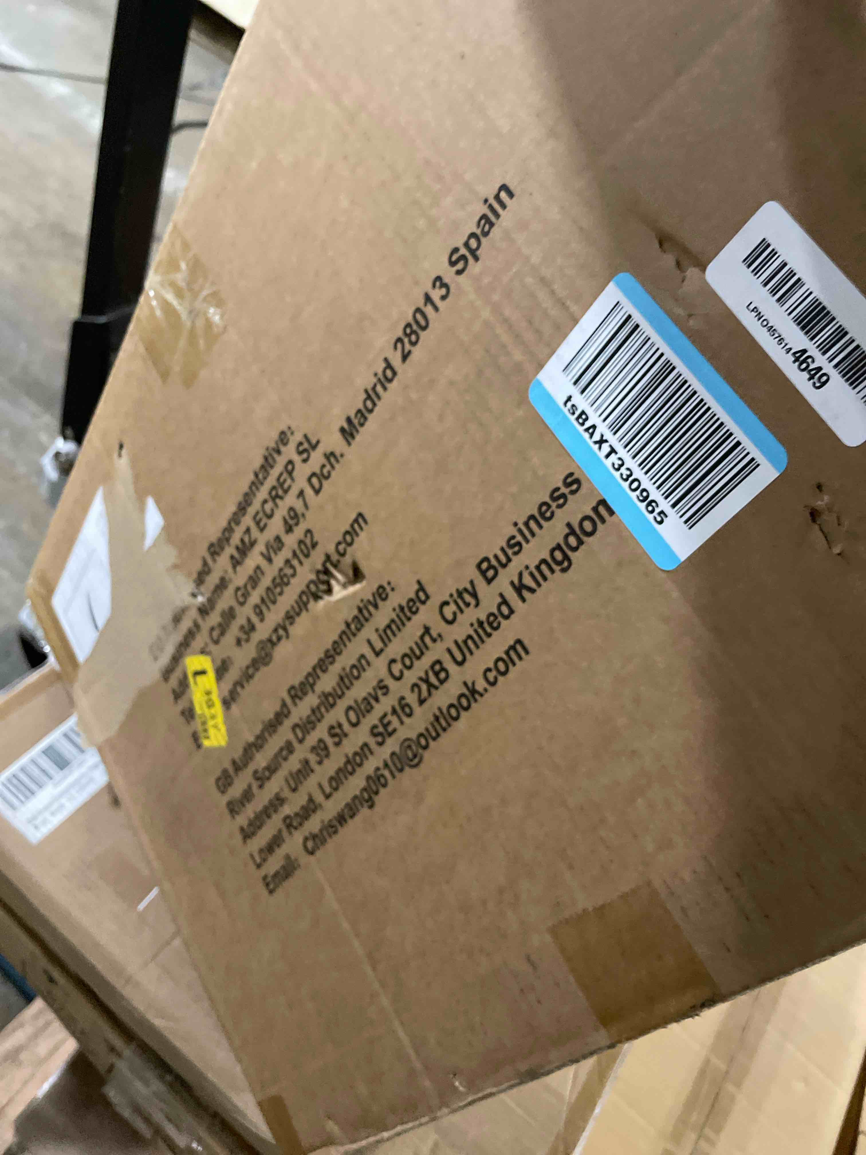 Condition photo showing Good Condition for Bigzzia Vibration Plate Exercise Machine for Weight Loss – 100-Speed Platform with Remote & Resistance Bands, 450 lbs Capacity – Quiet Full Body Workout for Lymphatic Drainage at Home pearl white