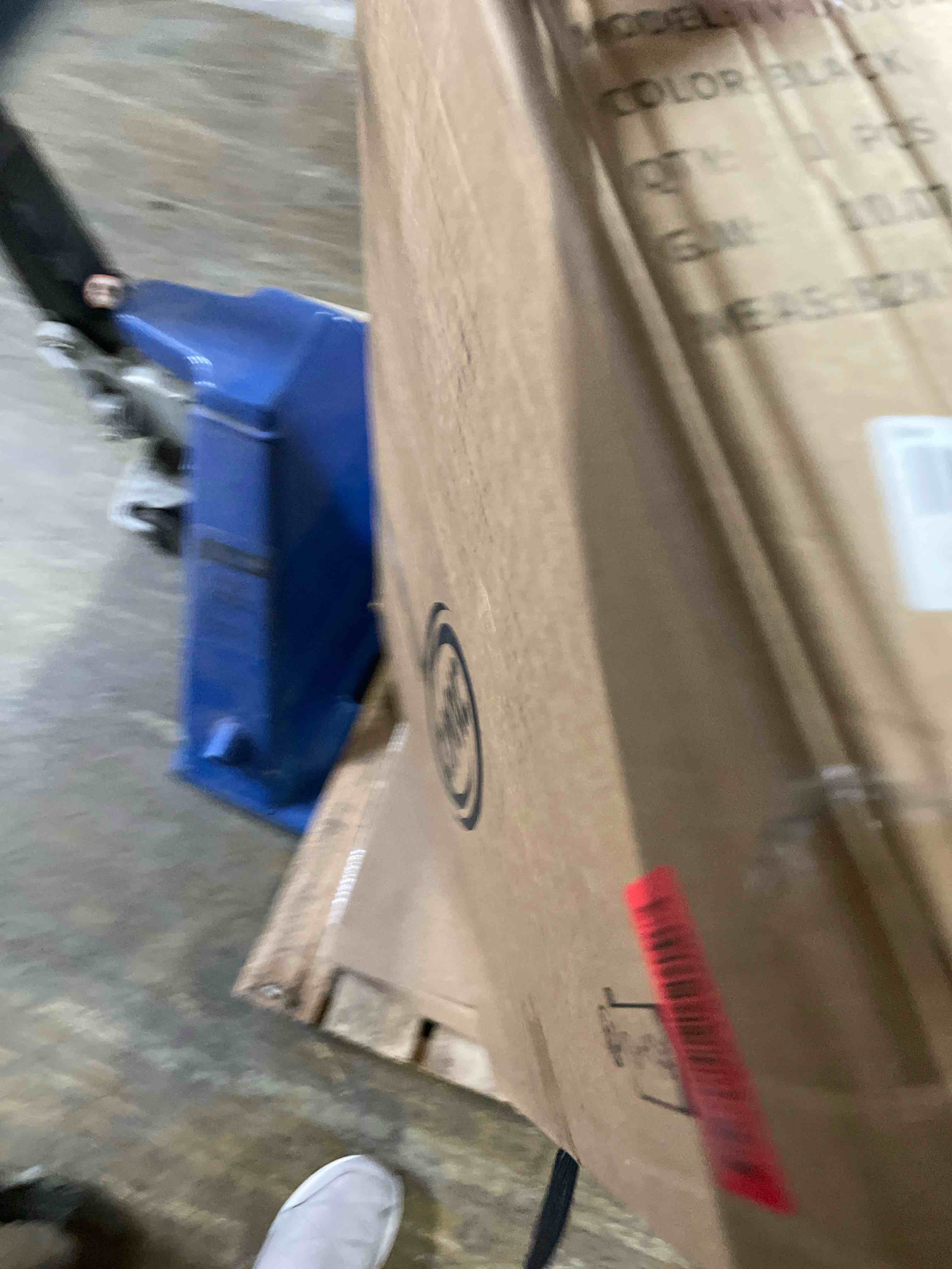 Condition photo showing New/Like New for CXWXC Indoor Cycling Desk - Adjustable Height Bike Deak Laptop Stand Non-Slip Surface - Portable Bike Trainer Fitness Desk with Lockable Wheels Style B