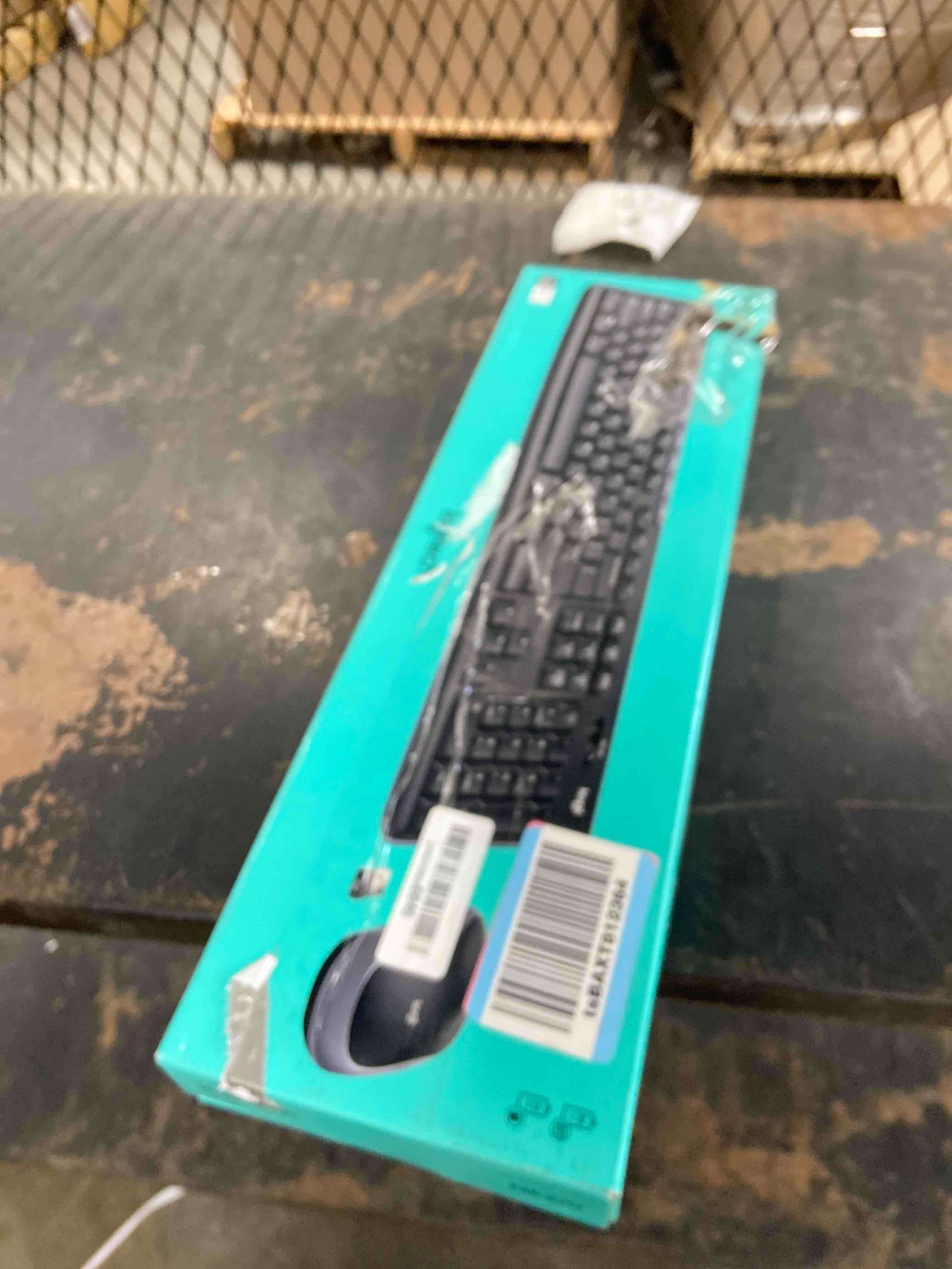 Condition photo showing New/Like New for Logitech MK270 Wireless Keyboard and Mouse Combo for Windows, 2.4 GHz, 8 Multimedia Keys, PC, Laptop, Wireless Keyboard Compact Mouse Combo - Black Black 1 Pack Combo