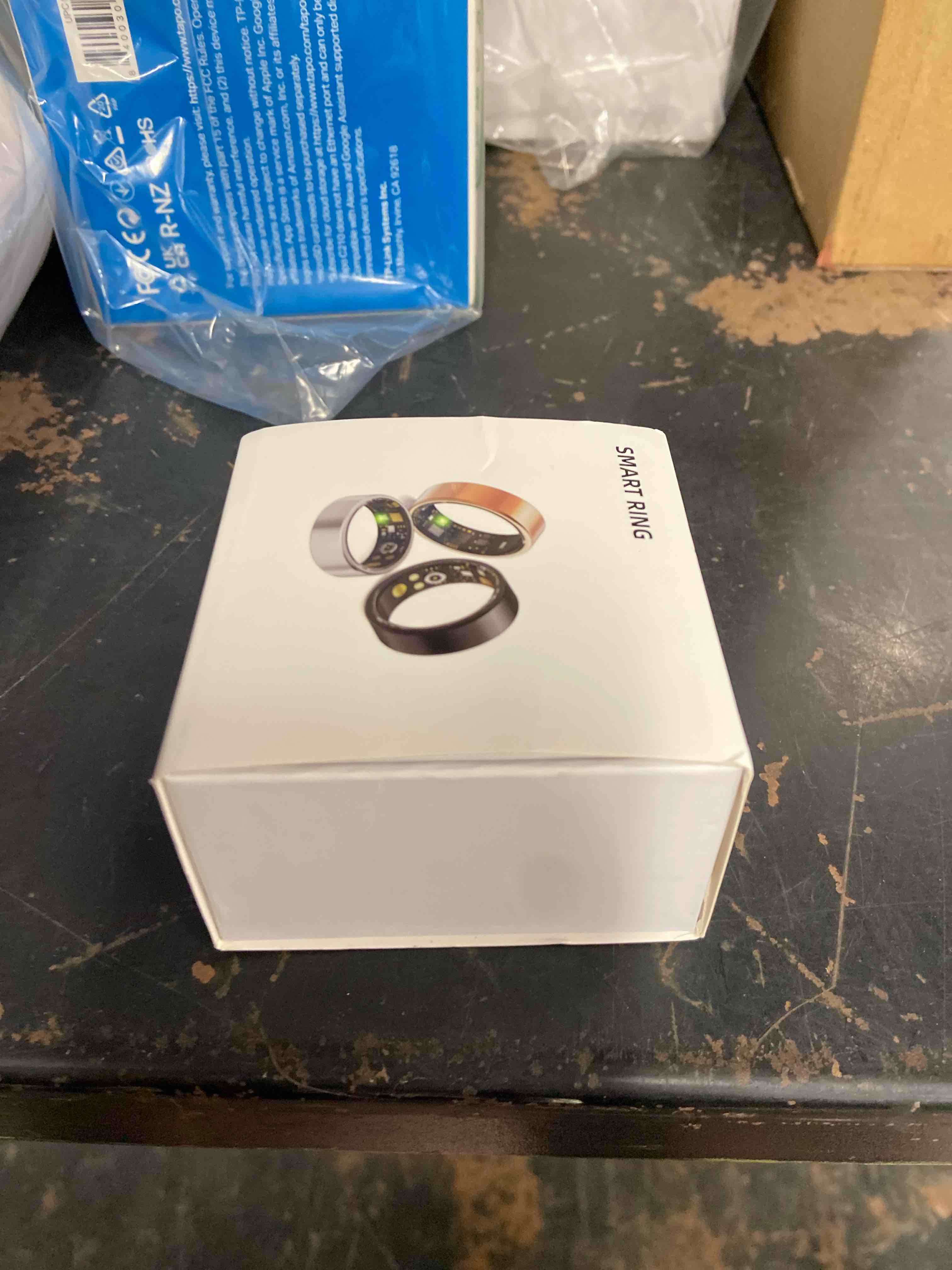 Condition photo showing New/Like New for Smart Ring for Women&Men-Activity/Sleep/Heart Rate/HRV/Stress/Women's Health Tracker-IP68 Waterproof/Wearable-No Subscription Fee Required-Compatible with iPhone &Android (Gold, 8) Rose Gold 8