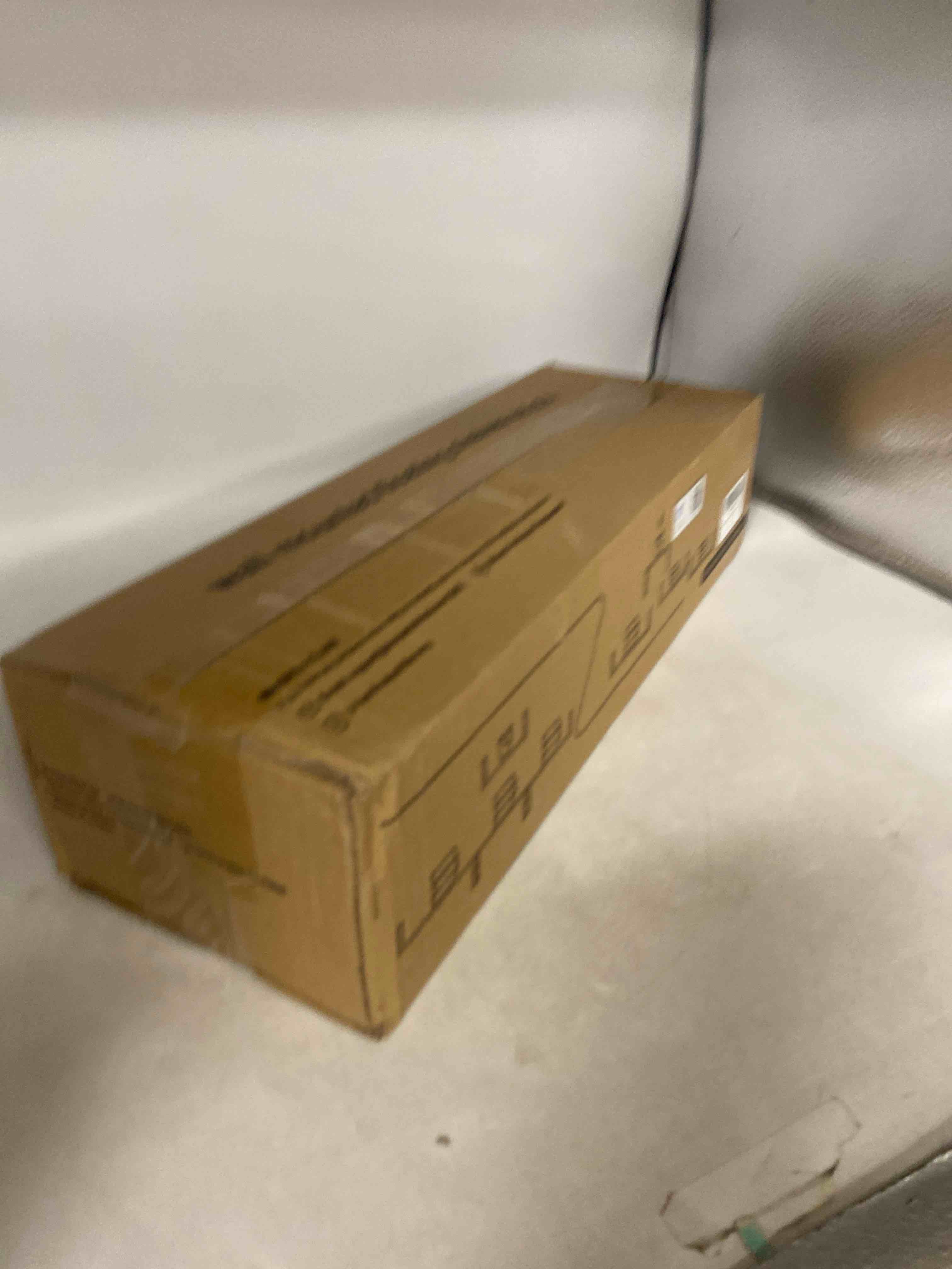 Condition photo showing New/Like New for BAYKA Wall Shelves for Bedroom Decor, Floating Shelves for Wall Living Room Kitchen Storage, Mounted Rustic Wood Floating Shelves for Kids Books, Corner Shelf for Bathroom(Rustic Brown?Set of 4) C. Rustic Brown Board & Black Brackets 4-Piece Set