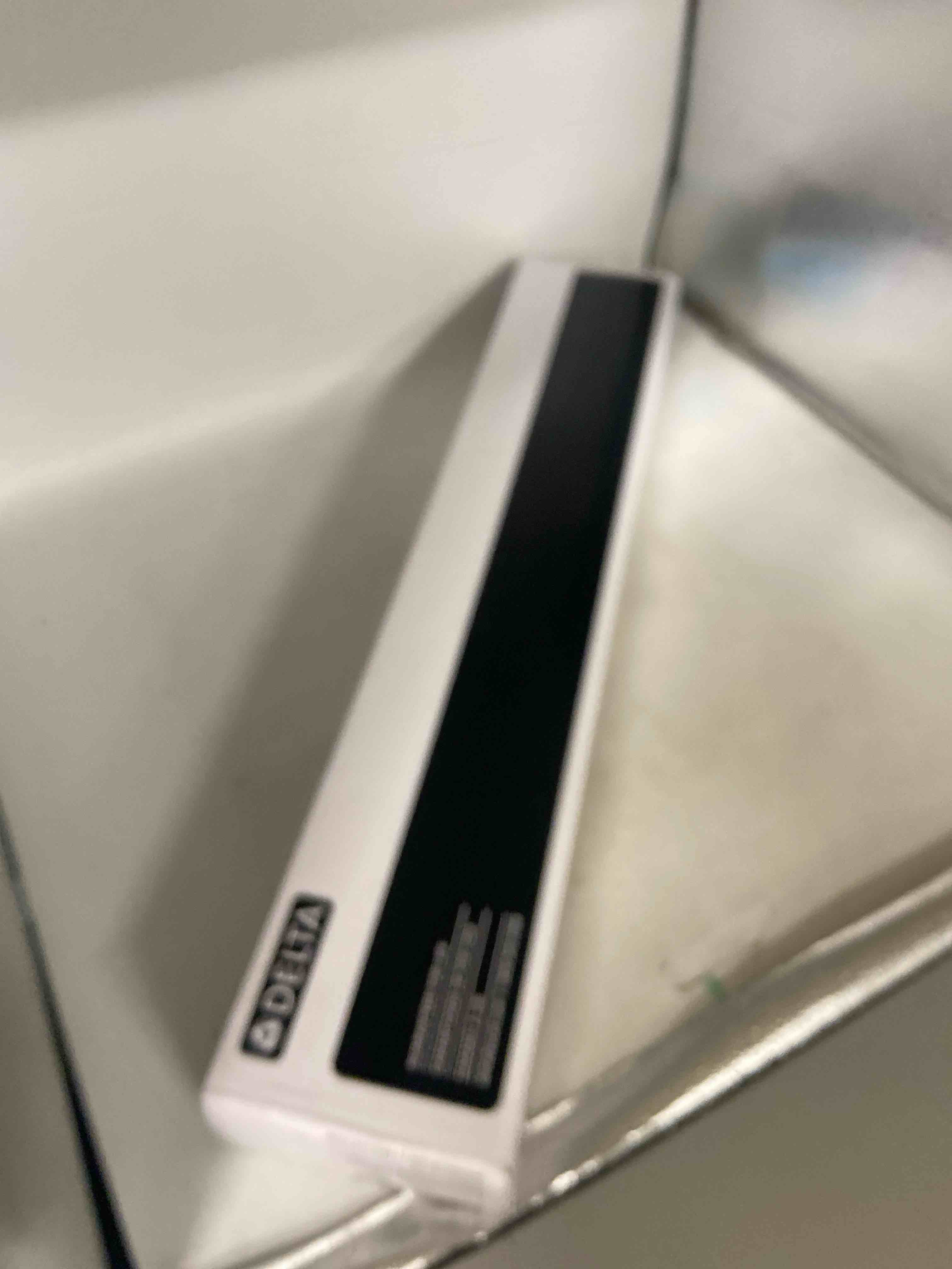 Condition photo showing New/Like New for DELTA FAUCET Rubber Limited 75925-SS Trinsic 24 in. Double Wall Mount Towel Bar Bath Hardware Accessory in Stainless Steel