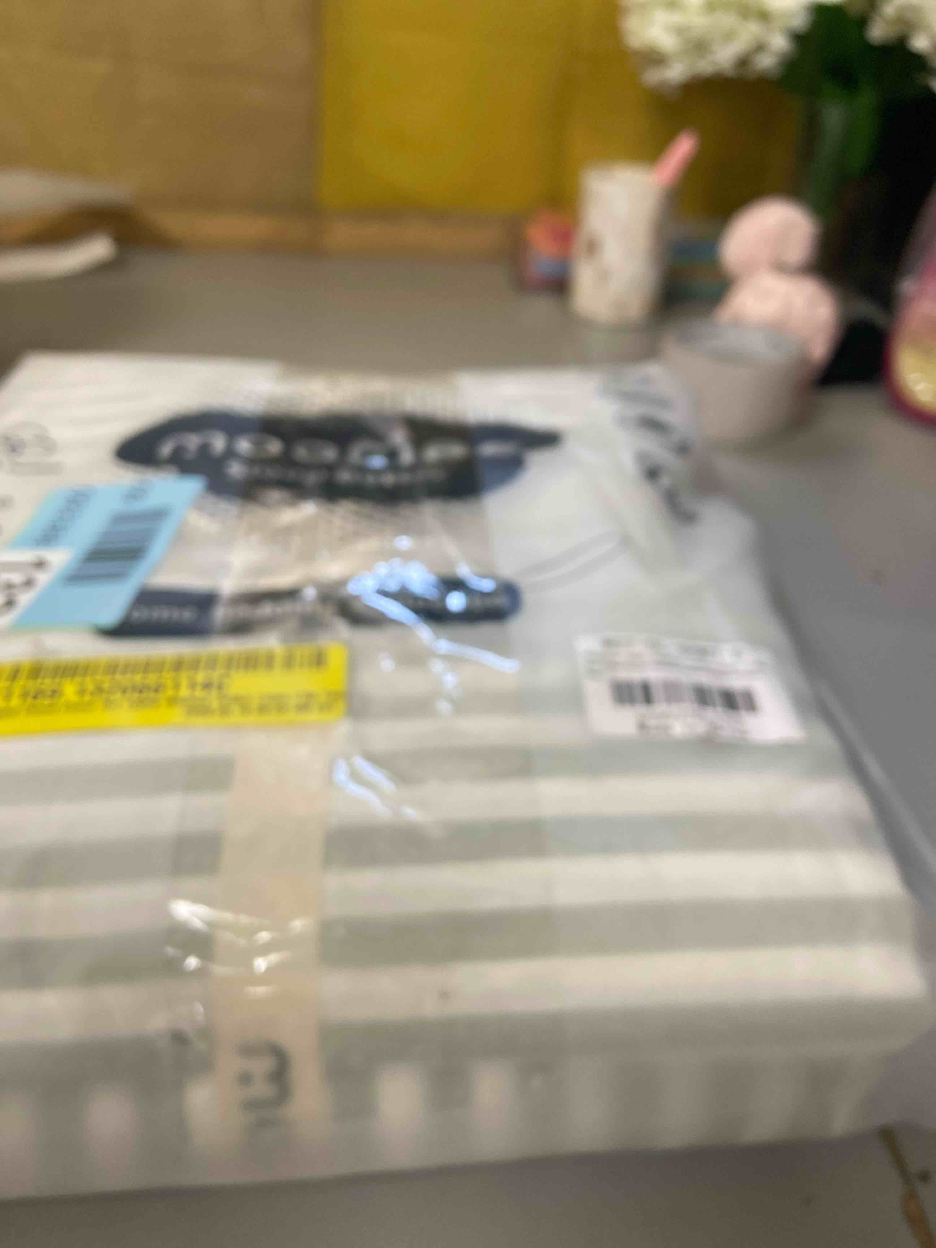 Condition photo showing New/Like New for MooMee Striped Duvet Cover Set 100% Washed Cotton Linen Like Textured Breathable Durable Soft Comfy (Sage Green White Classic Stripes, Queen 90"x90") Classic Stripes - Sage Green/ White (No Comforter) Queen (90"x90")