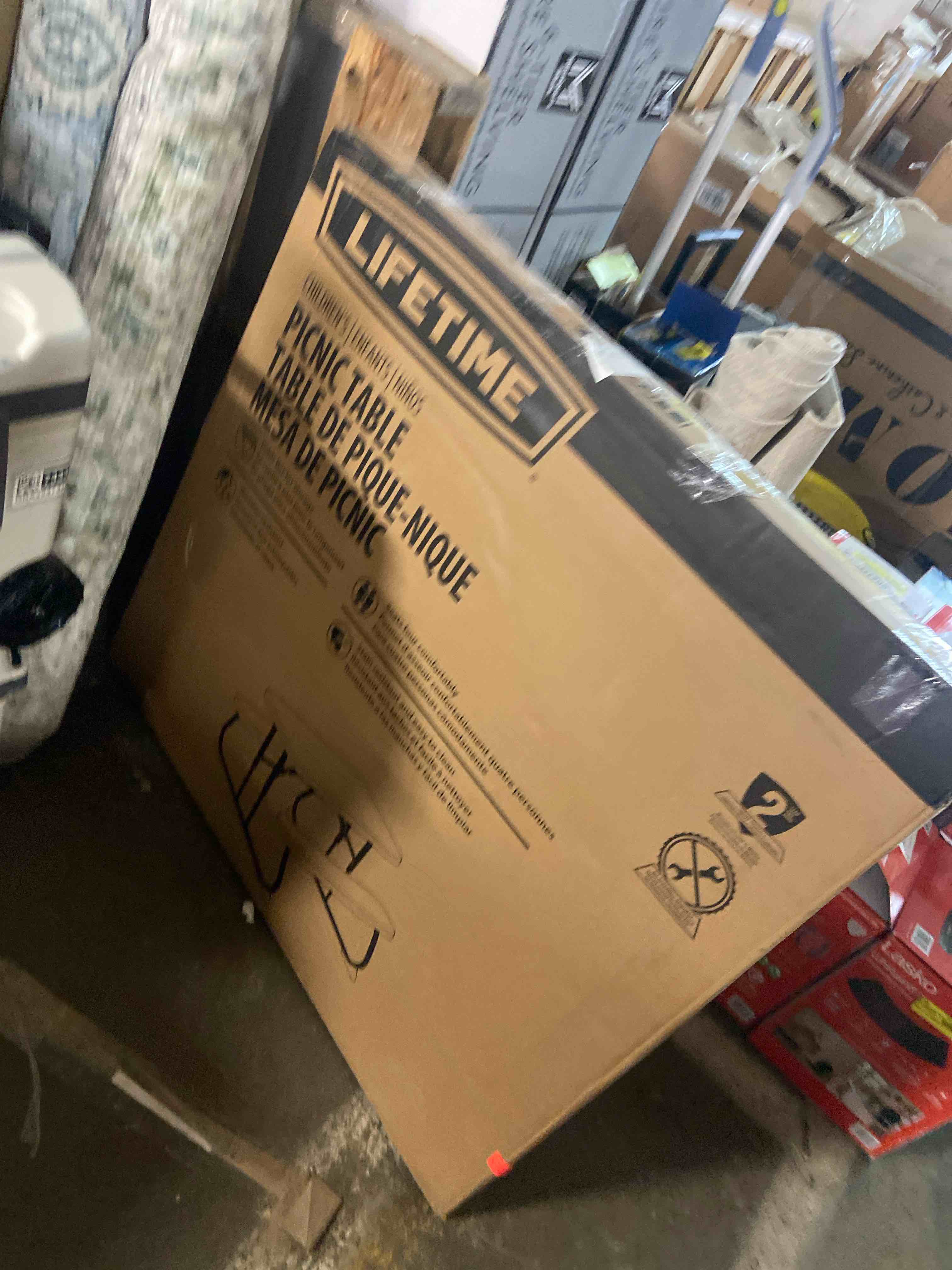 Condition photo showing New/Like New for Lifetime Children's Picnic Table