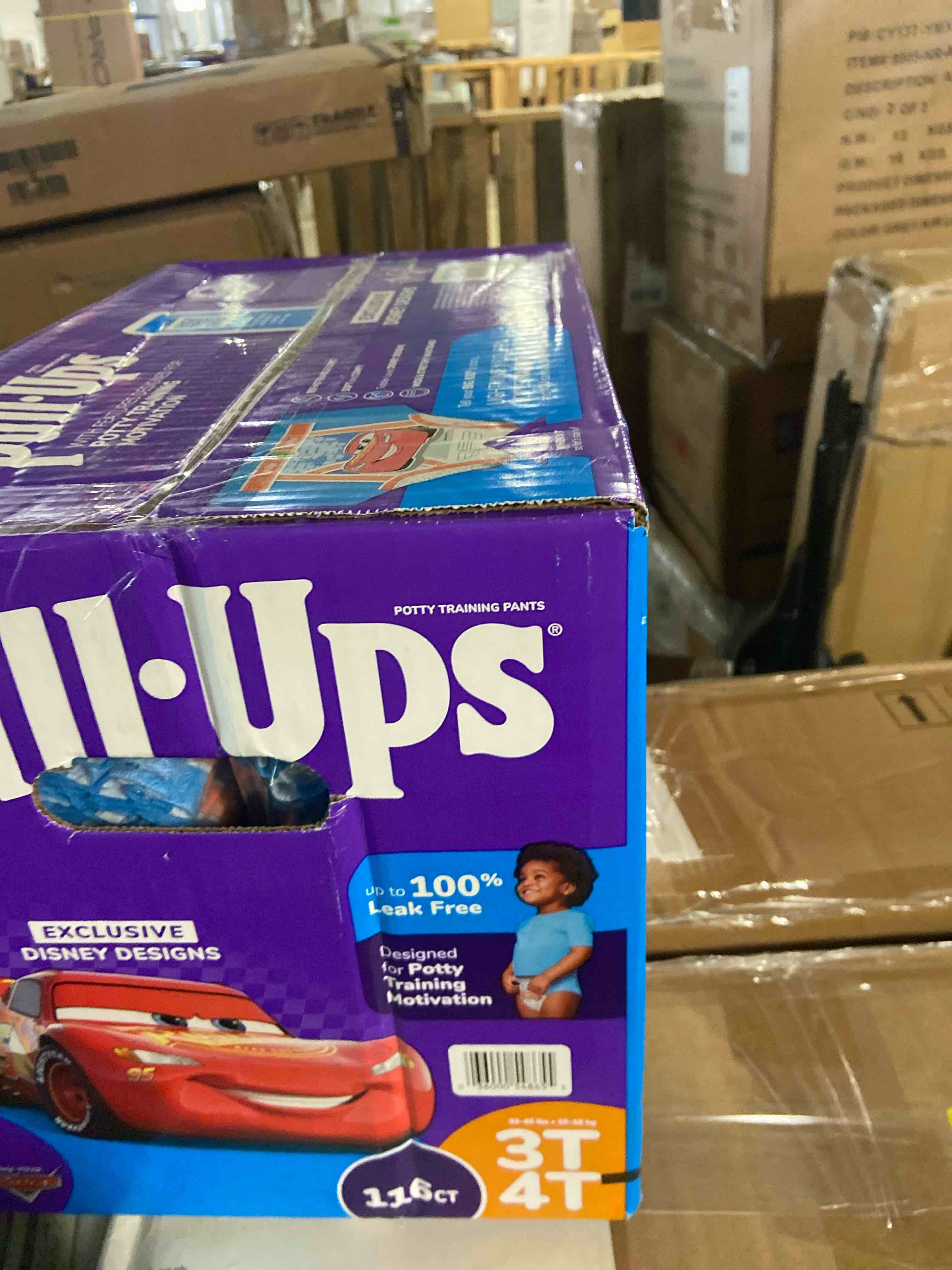 Condition photo showing New/Like New for Huggies Pull-Ups Training Pants for Boys  3T-4T 32-40 Pounds (116 Count)