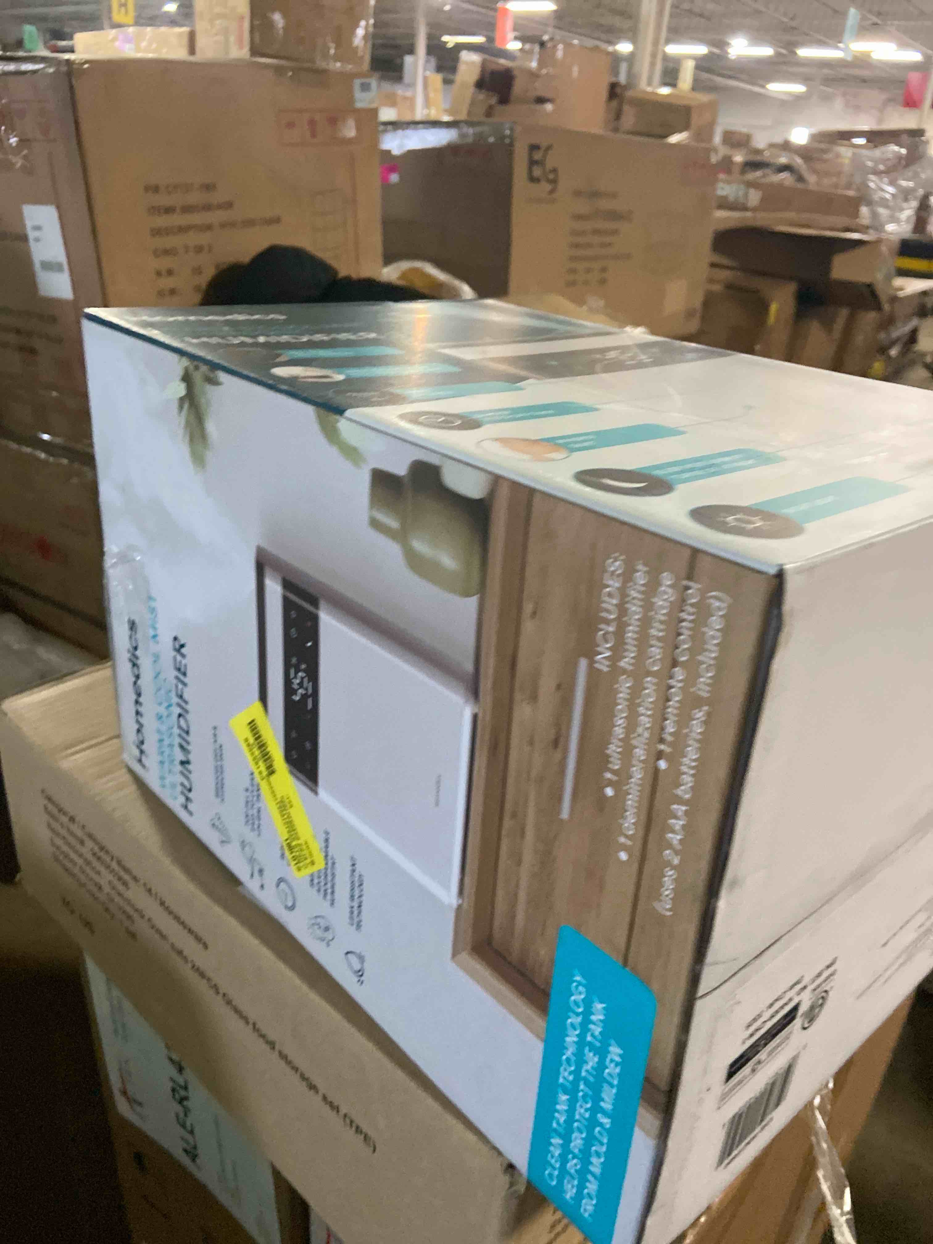 Condition photo showing New/Like New for Homedics Premium Warm & Cool Mist Ultrasonic Topfill Humidifier  58 Hour Runtime