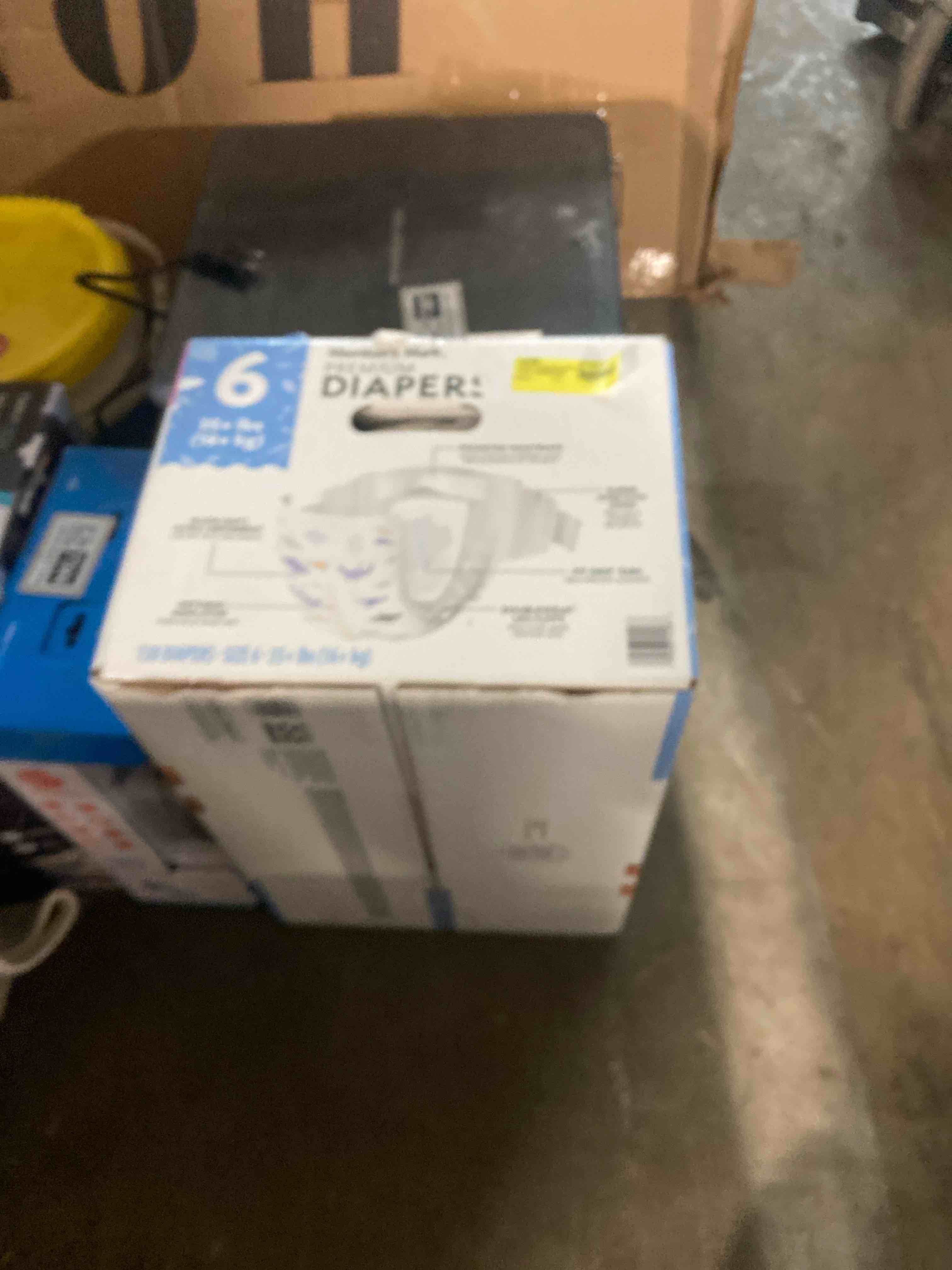 Condition photo showing New/Like New for Member's Mark Premium Baby Diapers, Size 6 (35+ Pounds), 138 Count