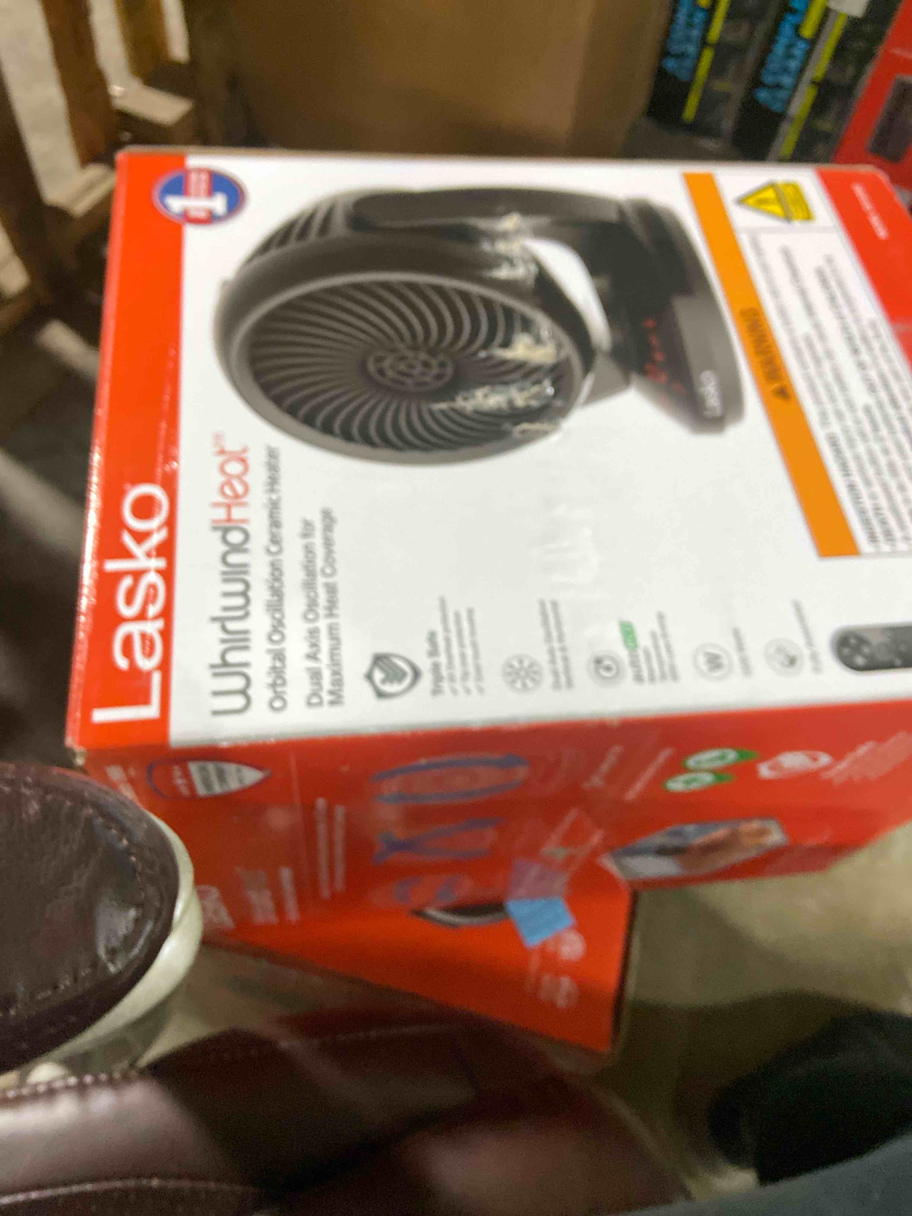 Condition photo showing Good Condition for Lasko Whirlwind Heat Orbital Oscillation Ceramic Space Heater with Remote