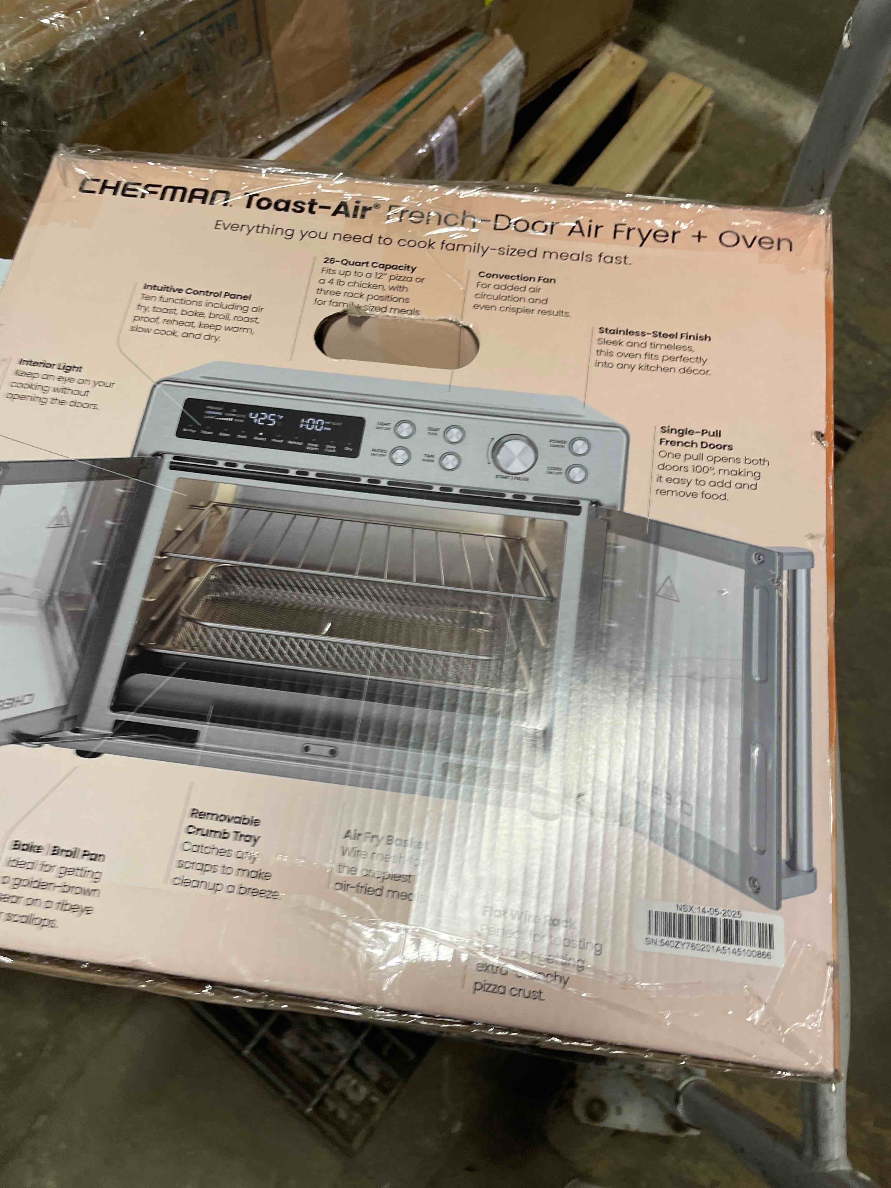 Condition photo showing Good Condition for Digital French Door Air Fryer + Oven