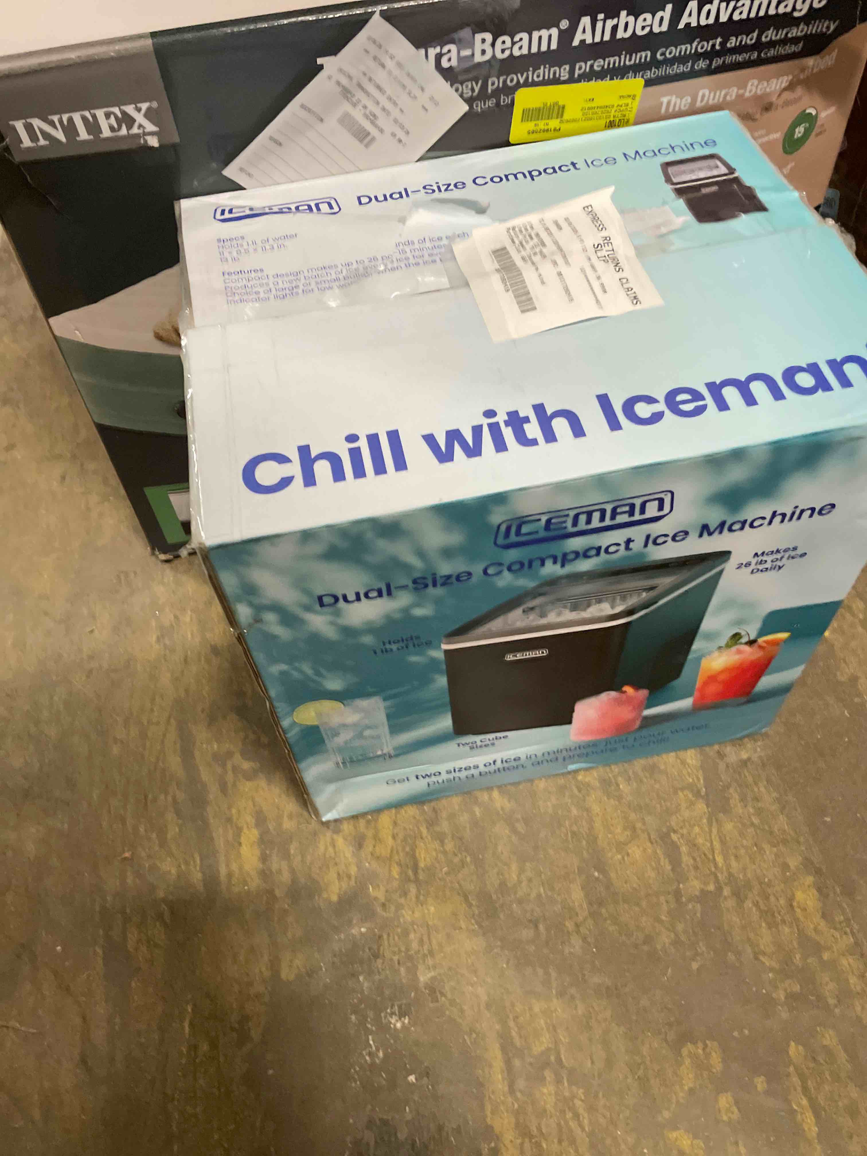 Condition photo showing New/Like New for Iceman by Chefman Nugget Ice Maker Countertop, Pebble Ice Maker Machine, 26 lb in 24 Hours, Ready in 6 Minutes, Removable Ice Basket, Fun and Chewable Cubes, 1.5L Water Tank, Self-Cleaning Function