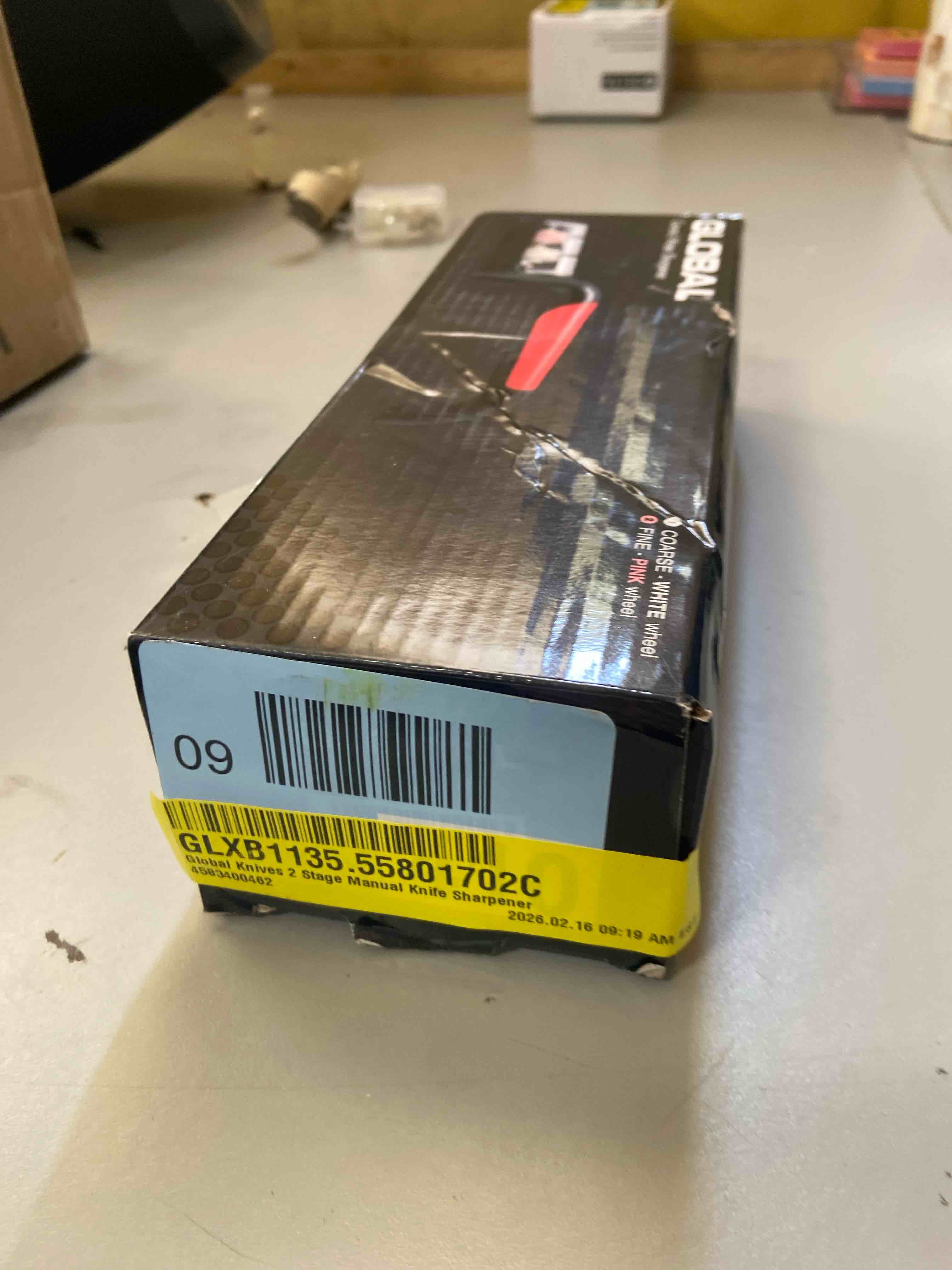 Condition photo showing New/Like New for Global Stage 2 Sharpener-Black