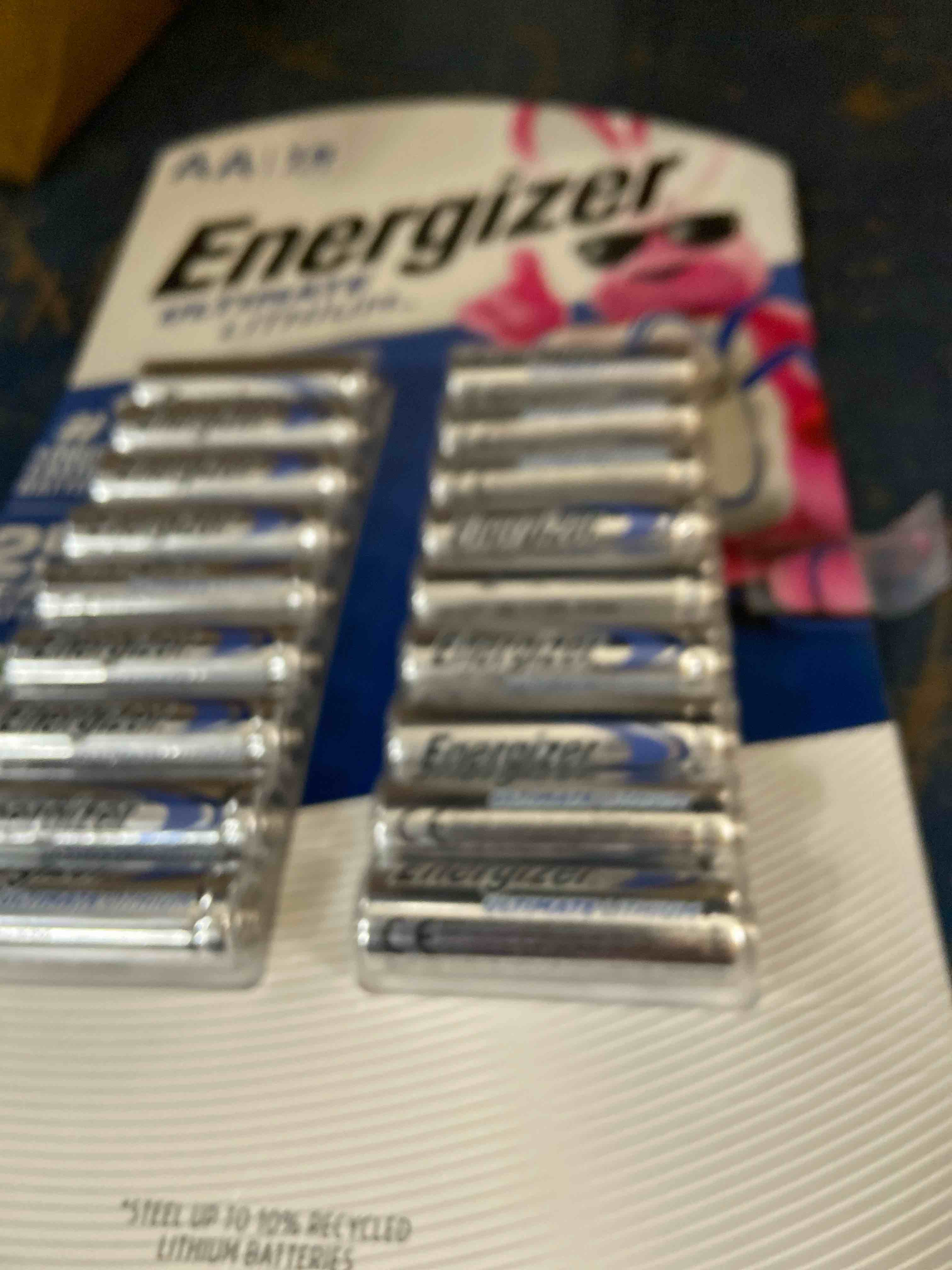Condition photo showing New/Like New for Energizer Ultimate Lithium AA Batteries  18 Pack
