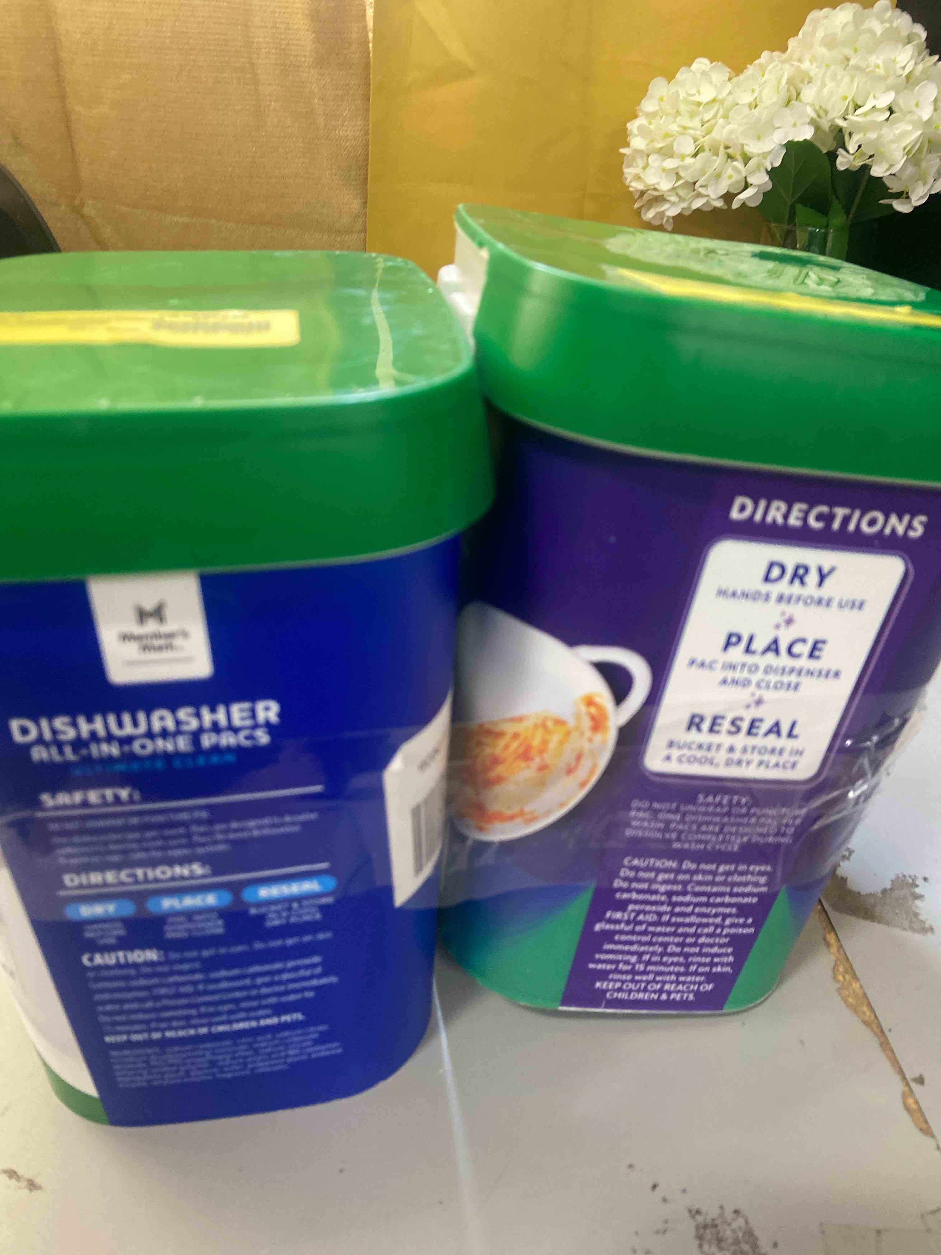 Condition photo showing New/Like New for Member's Mark Auto Dishwasher Pacs, Ultimate Clean (105 Count)