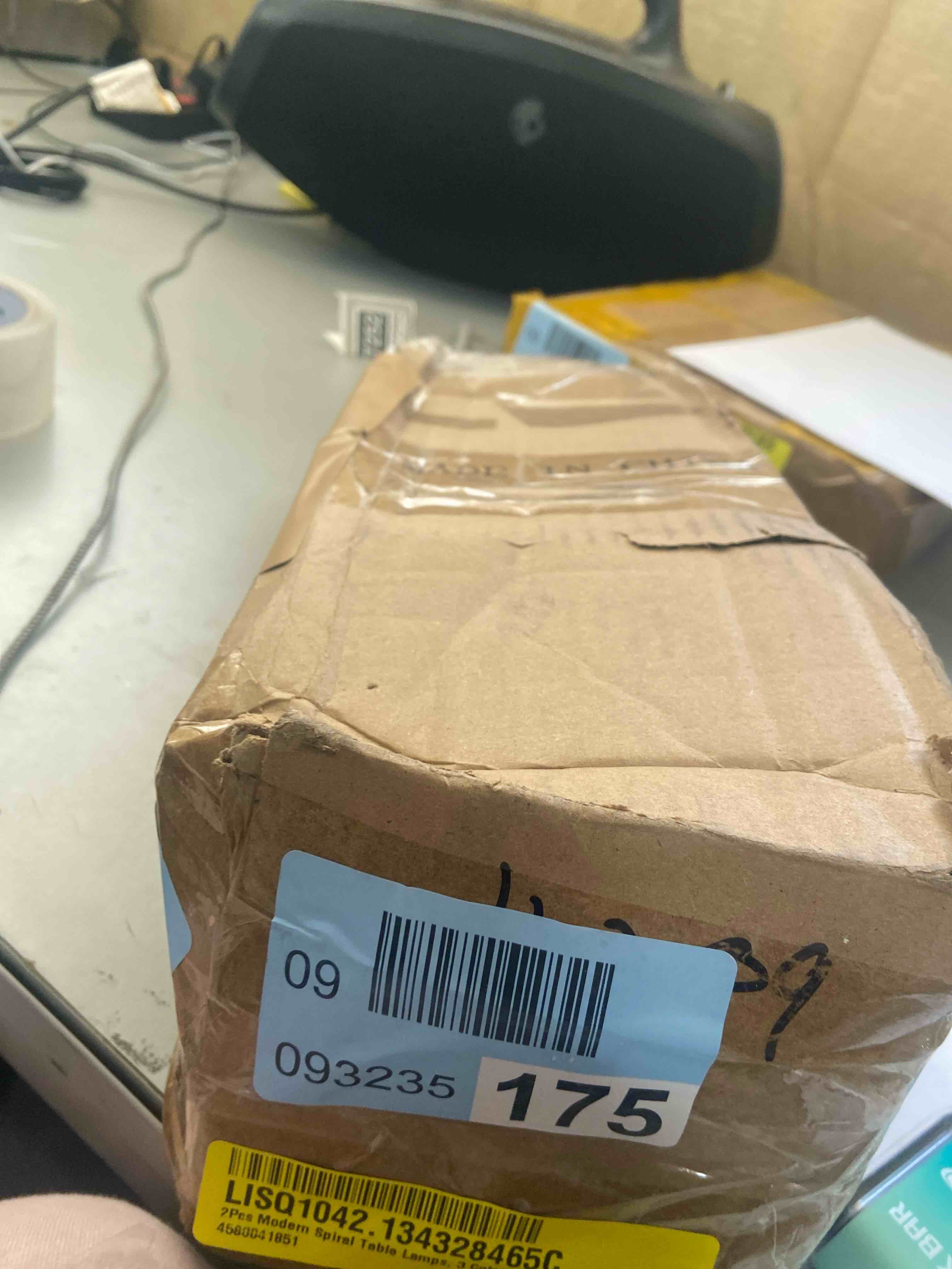 Condition photo showing Good Condition for 2Pcs Modern Spiral Table Lamps, 3 Color Temperature Led Table Lamps, Usb Charging Bedside Table Lamp, Stepless Dimmable Reading Light, End Table Lamps For Living Room, Bedroom, Office Desk