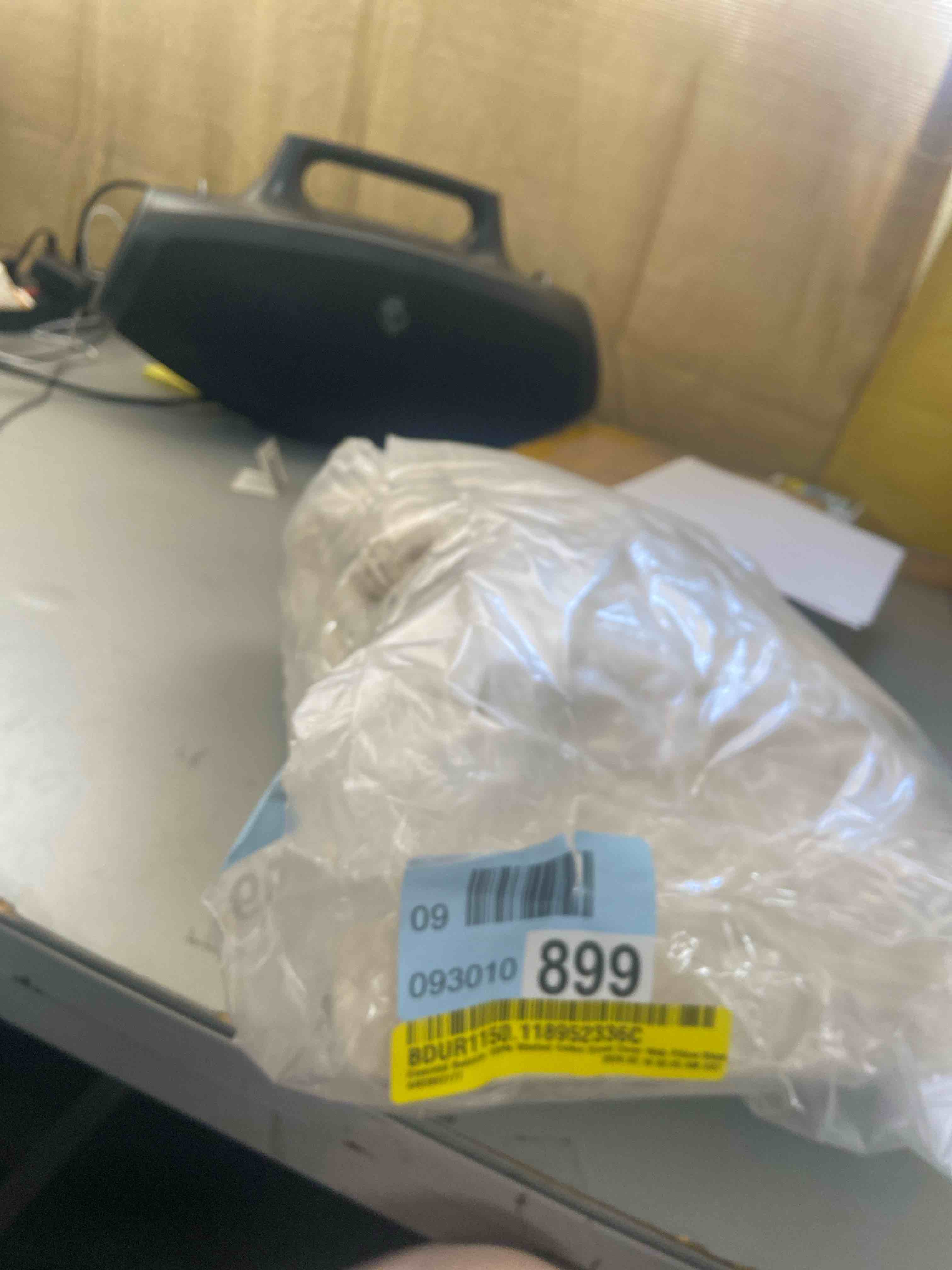 Condition photo showing New/Like New for Bedsure 100% Washed Cotton Duvet Cover Queen Size - Oatmeal Minimalist Cotton Duvet Cover Linen Like for All Seasons - GentleSoft™ Plain Simple Bedding (Oatmeal, Queen, 90"x90") Queen (90" x 90") 02 - Oatmeal (No Comforter)