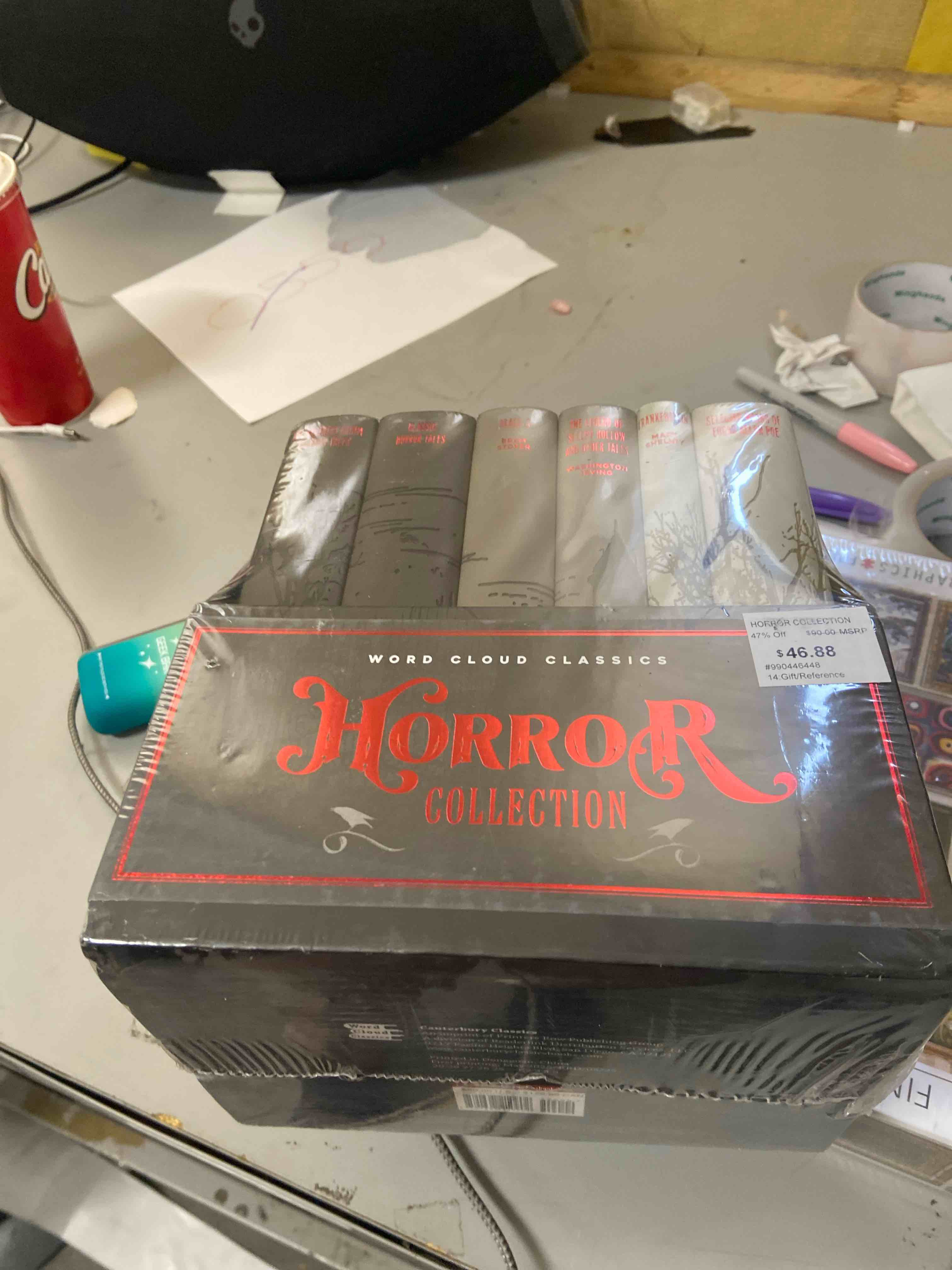 Condition photo showing New/Like New for Word Cloud Classics: Horror Collection