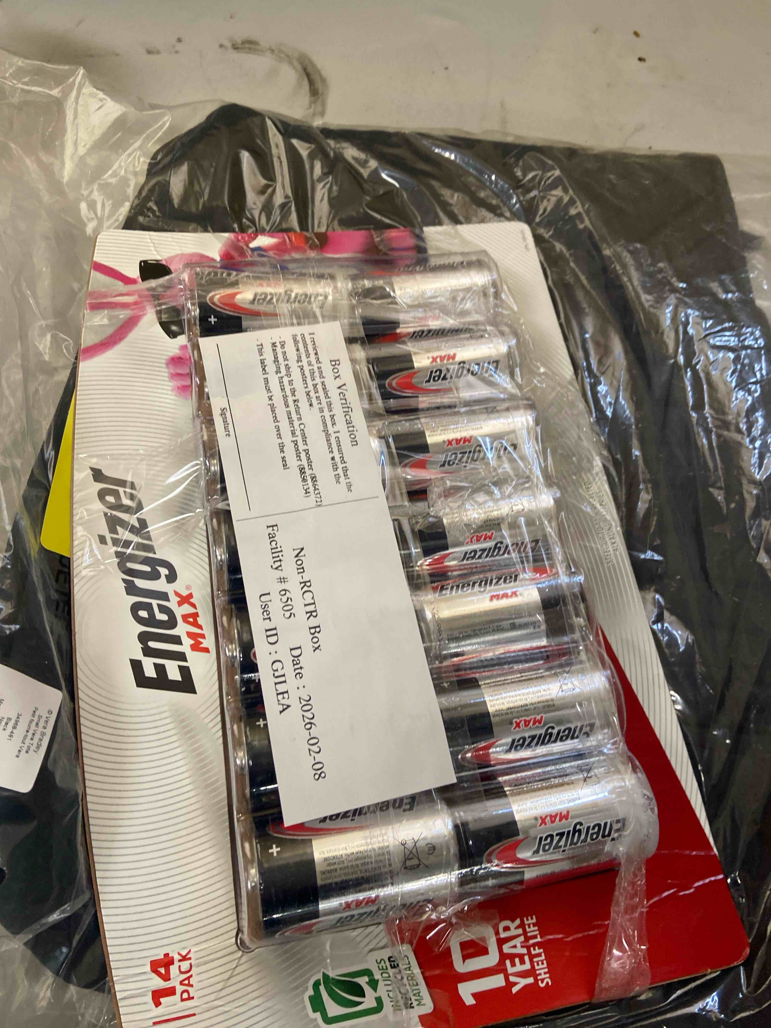 Condition photo showing New/Like New for Energizer MAX D Batteries  D Cell Alkaline Batteries (14 Count)