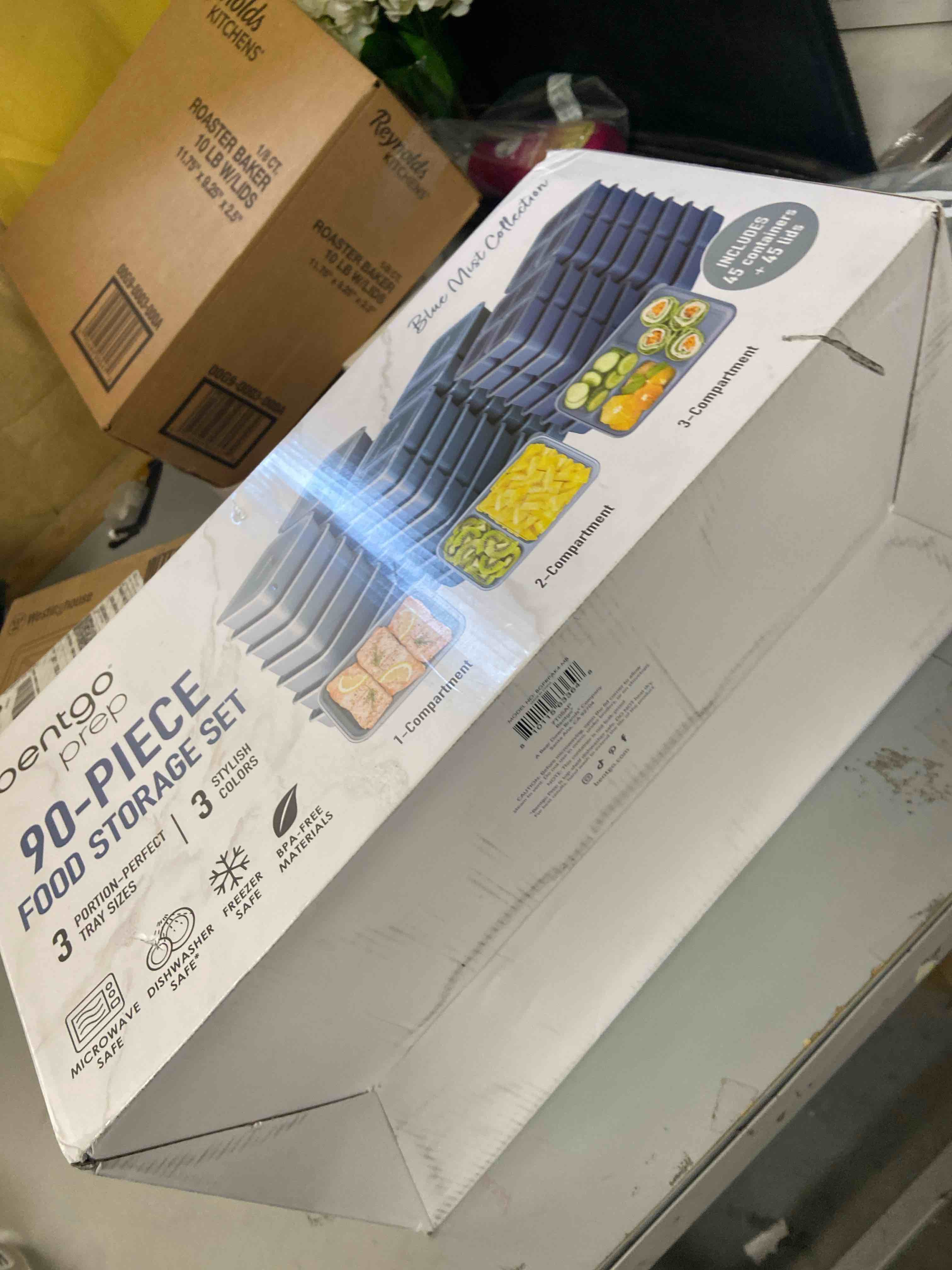 Condition photo showing New/Like New for Bentgo 90-Piece Meal Prep Set