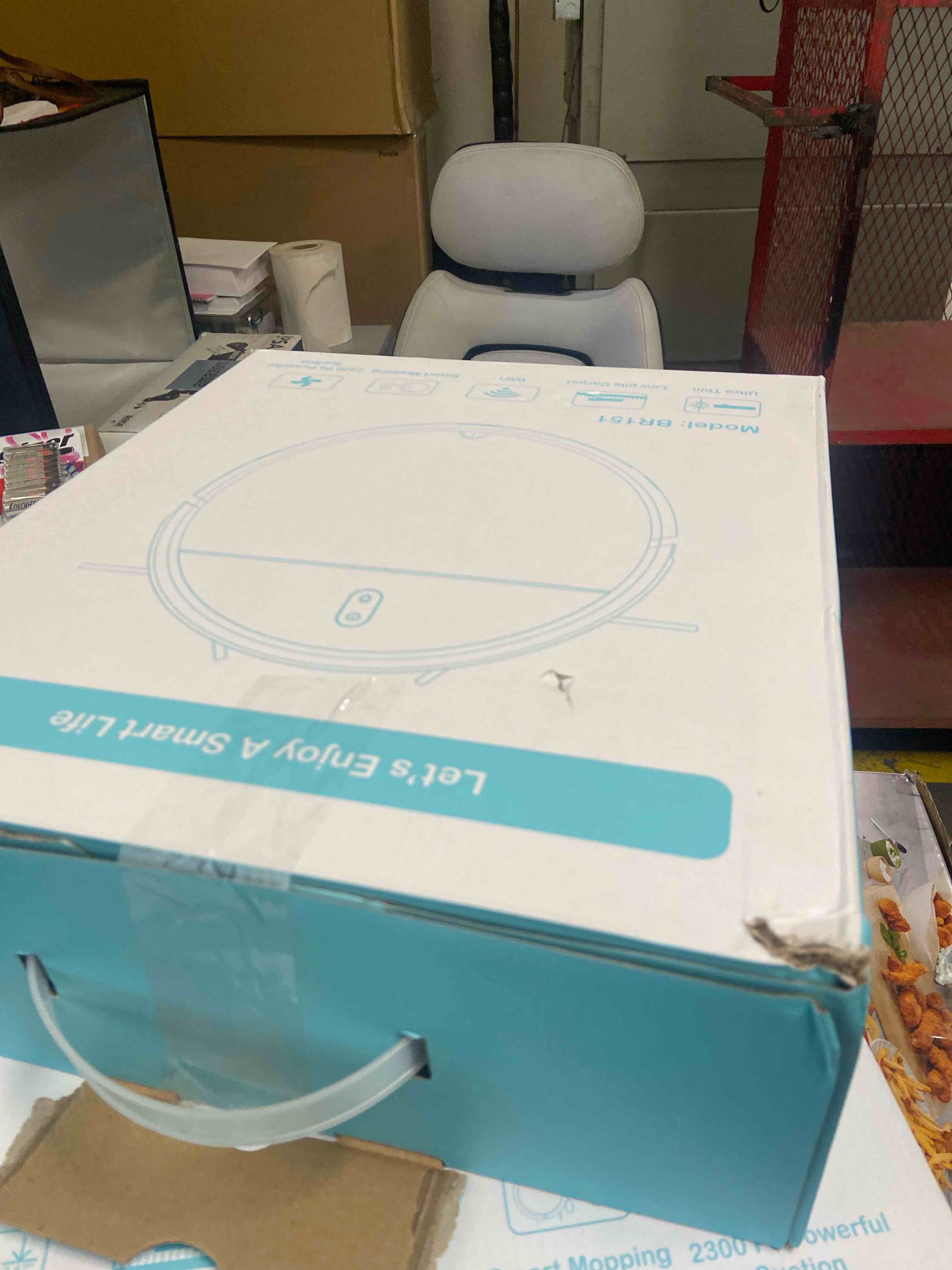 Condition photo showing Good Condition for bObsweep Charlotte Robot Vacuum and Mop with Straight Line Navigation