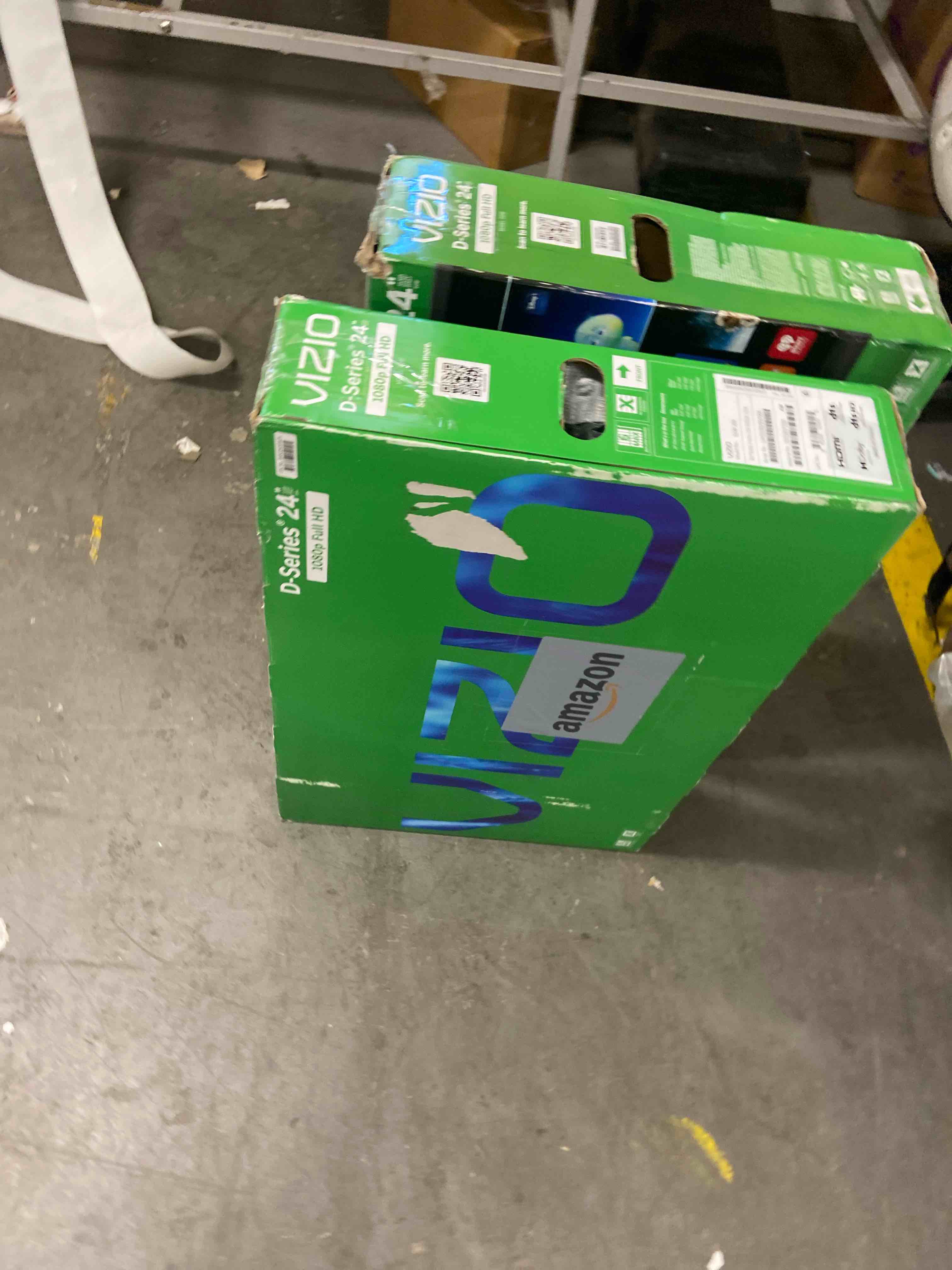 Condition photo showing As Is for VIZIO 24-inch D-Series Full HD 1080p Smart TV with Apple AirPlay and Chromecast Built-in, Alexa Compatibility, D24f-J09, 2022 Model