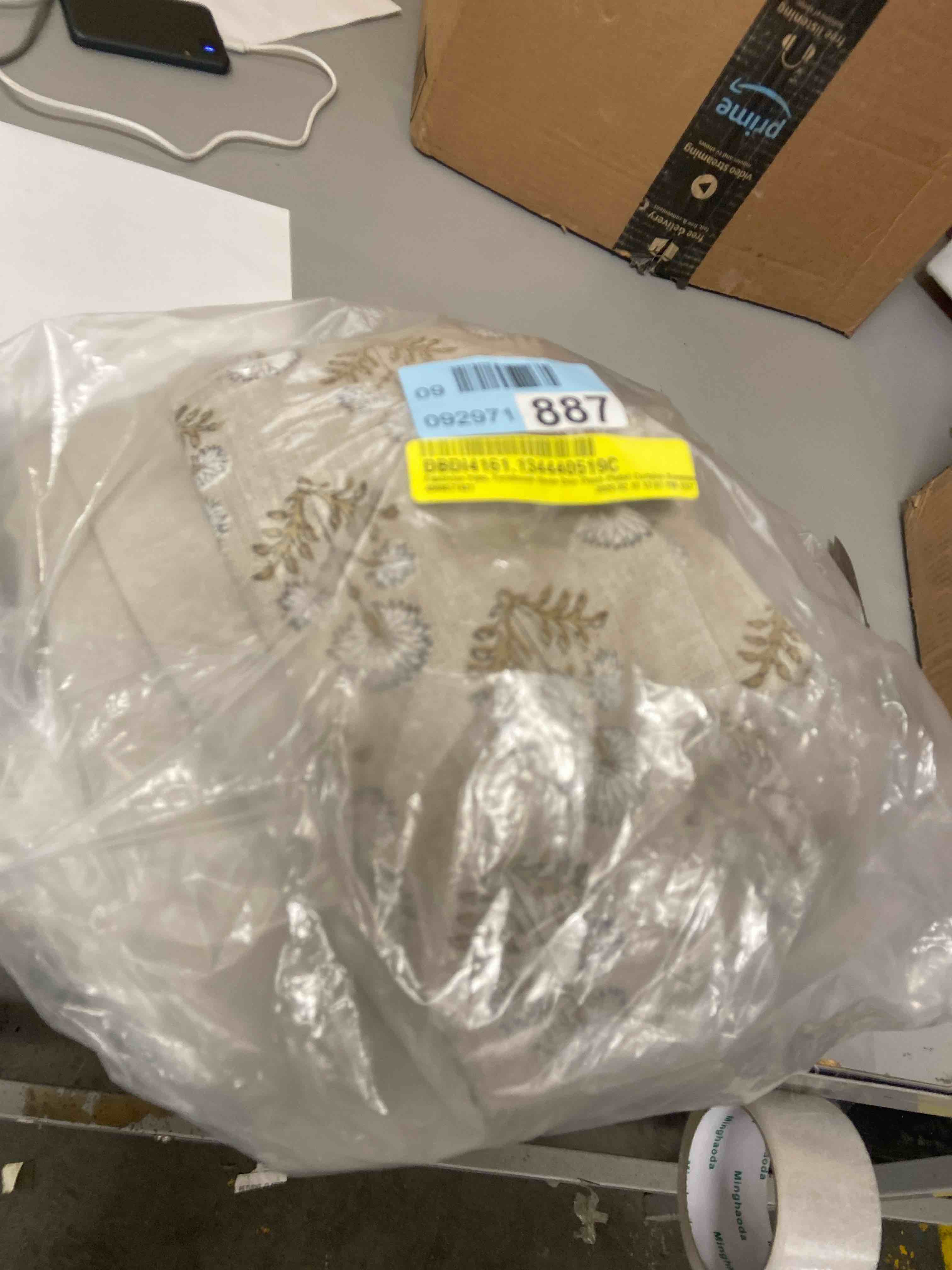 Condition photo showing New/Like New for Fabdivine Patio, Farmhouse Home Dcor Pinch Plated Curtains Summer 