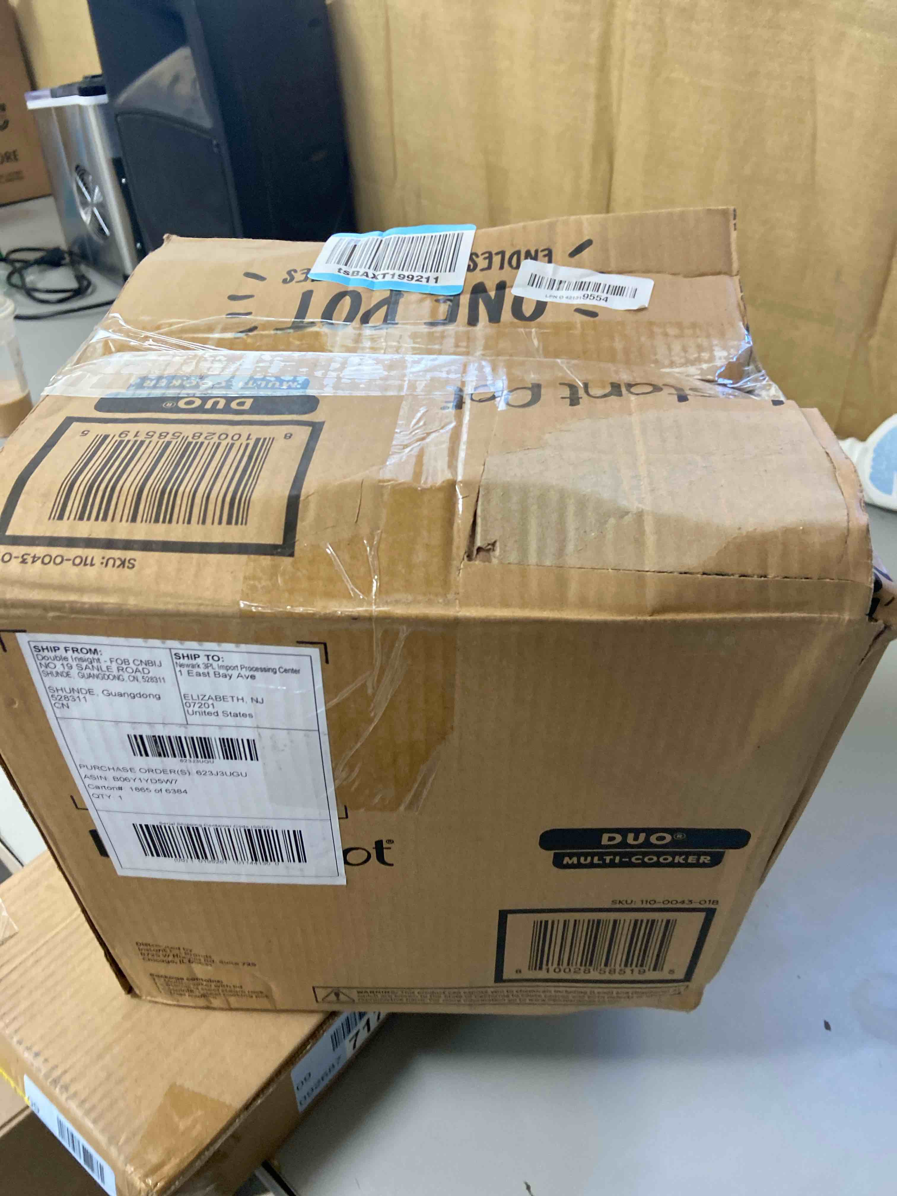 Condition photo showing Good Condition for Instant Pot Duo 7-in-1 Mini Electric Pressure Cooker, Slow Rice Cooker, Steamer, Sauté, Yogurt Maker, Warmer & Sterilizer, Includes Free App with over 1900 Recipes, Stainless Steel, 3 Quart