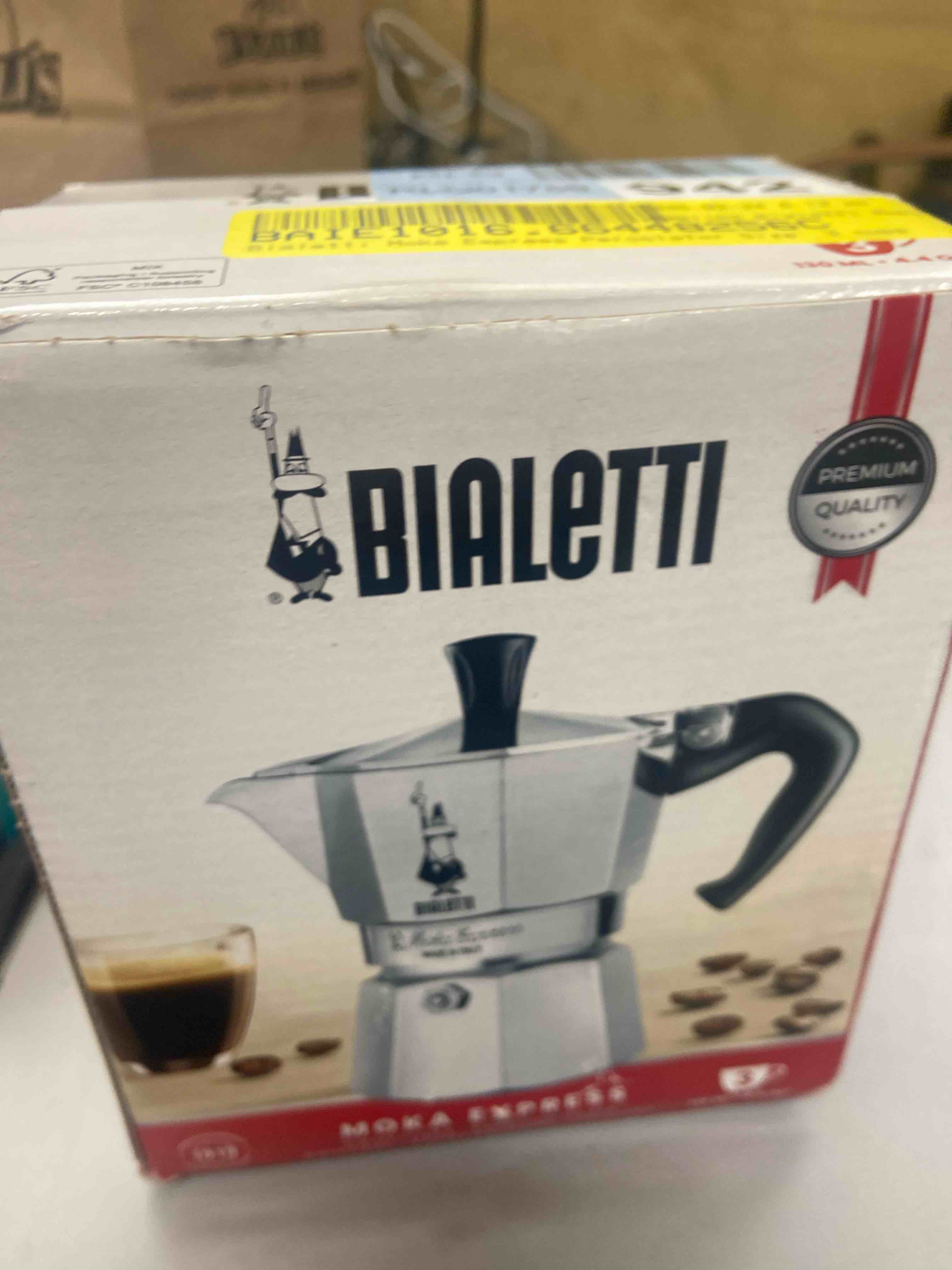 Condition photo showing New/Like New for Moka Express 3 Cups Coffeemaker - 4.4 oz