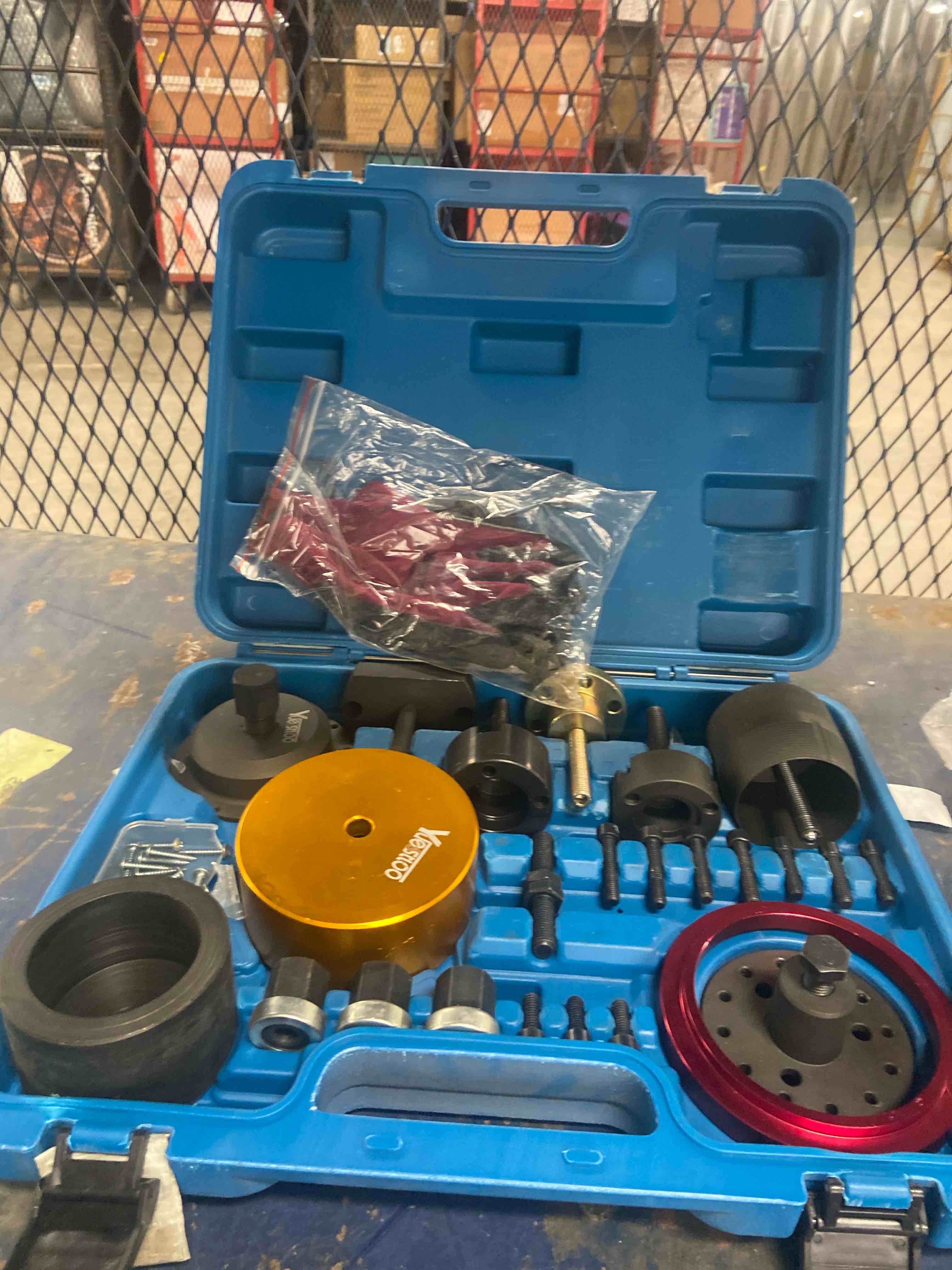 Condition photo showing New/Like New for Crankshaft Front Rear Oil Seal Remover Installer Kit, Compatible with BMW N20 N26 N40 N42 N45 N45T N46 N52 N53 N54 N55 Engine Blue Case