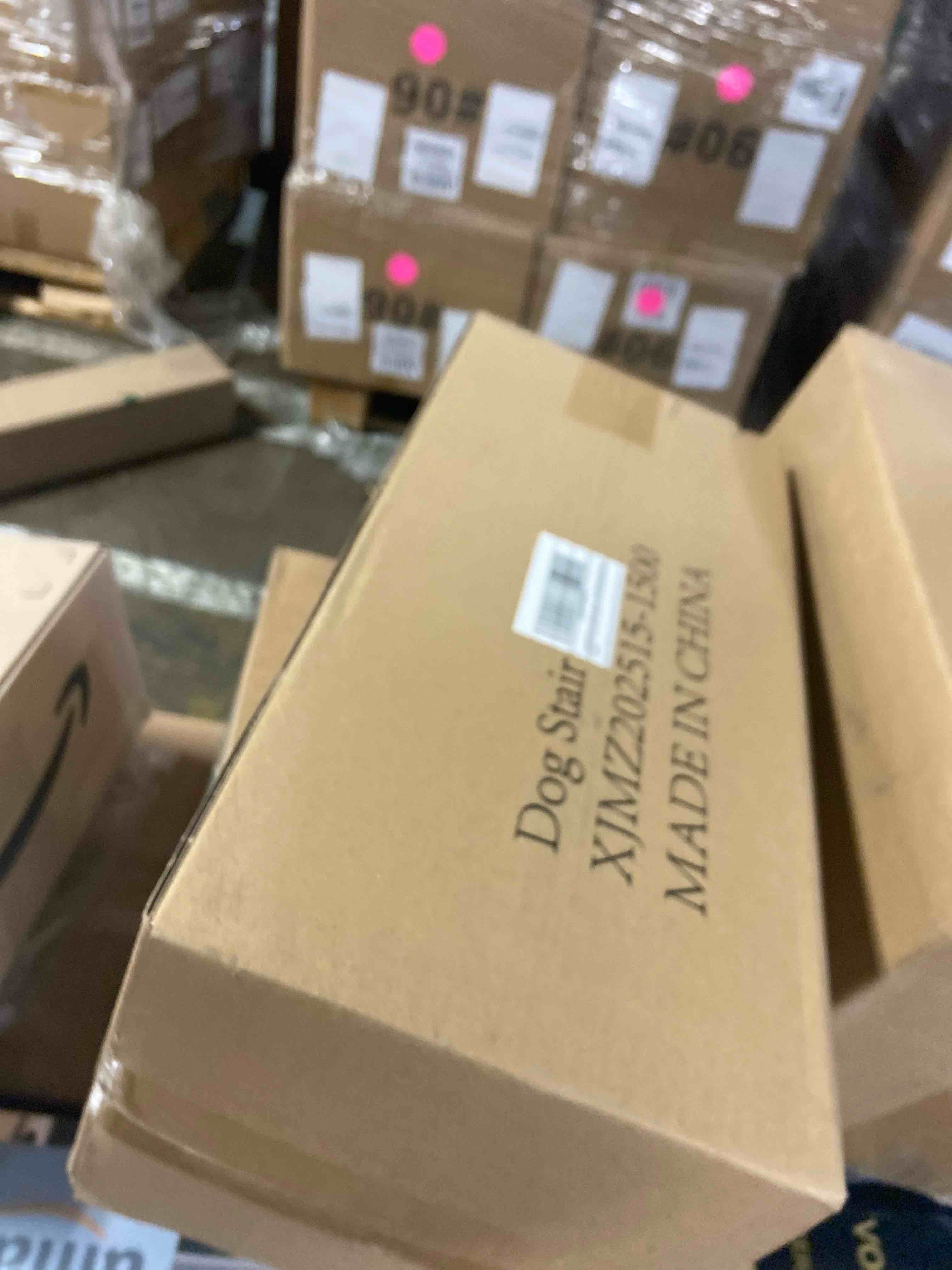 Condition photo showing New/Like New for 3 Steps High Density Foam Dog Stairs Ramps,Non-Slip Pet Steps for Older Dogs,Pet with Joint Pain, Sofa Bed Ladder for Cats