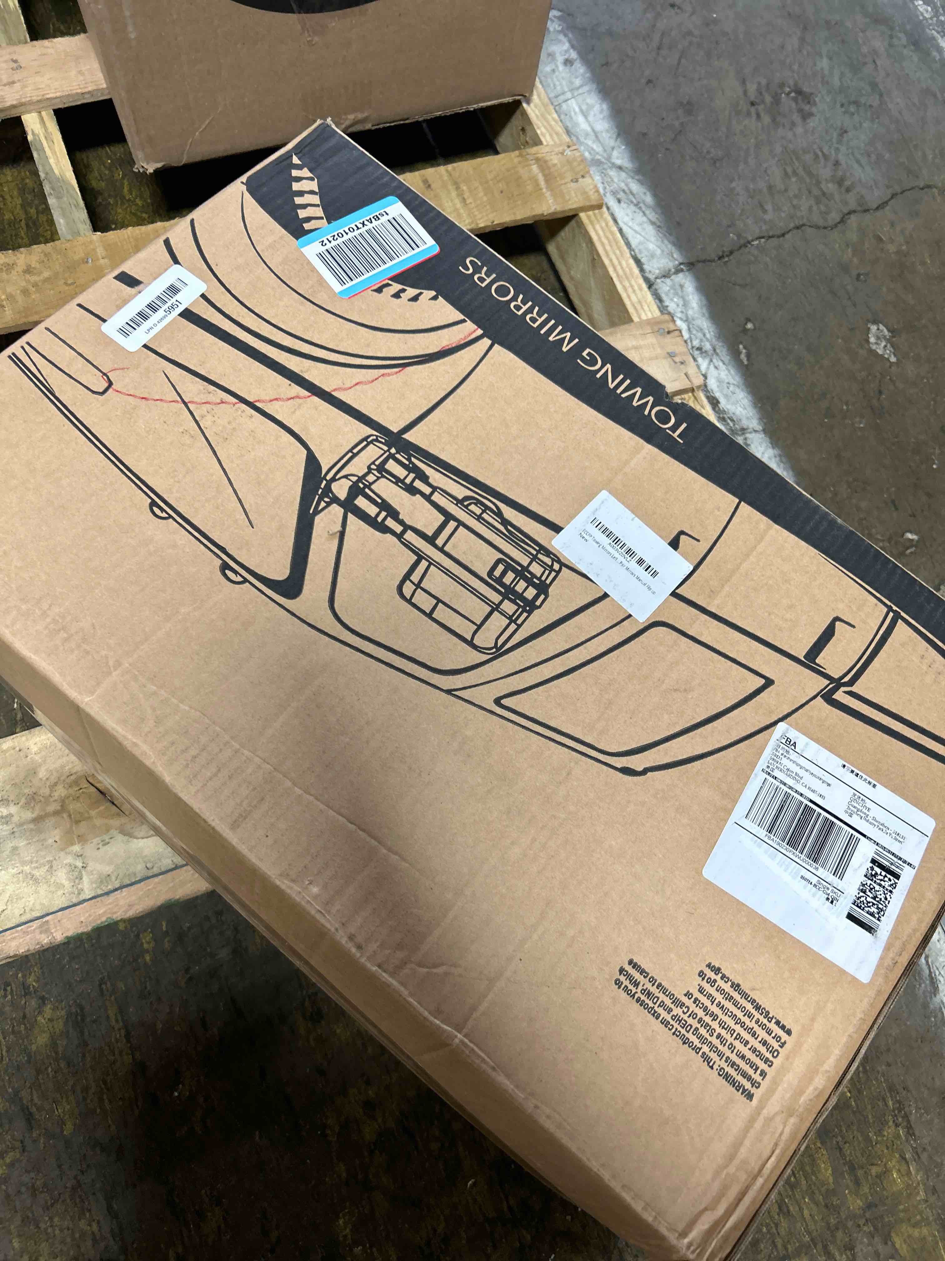 Condition photo showing New/Like New for ECCPP Towing Mirrors Left and Right Side Tow Mirrors Replacement fit for 1998-2002 for Dodge for Ram 1500 2500 3500 Truck with Power Adjusted Heated No Light Pair Mirrors Manual Filp up