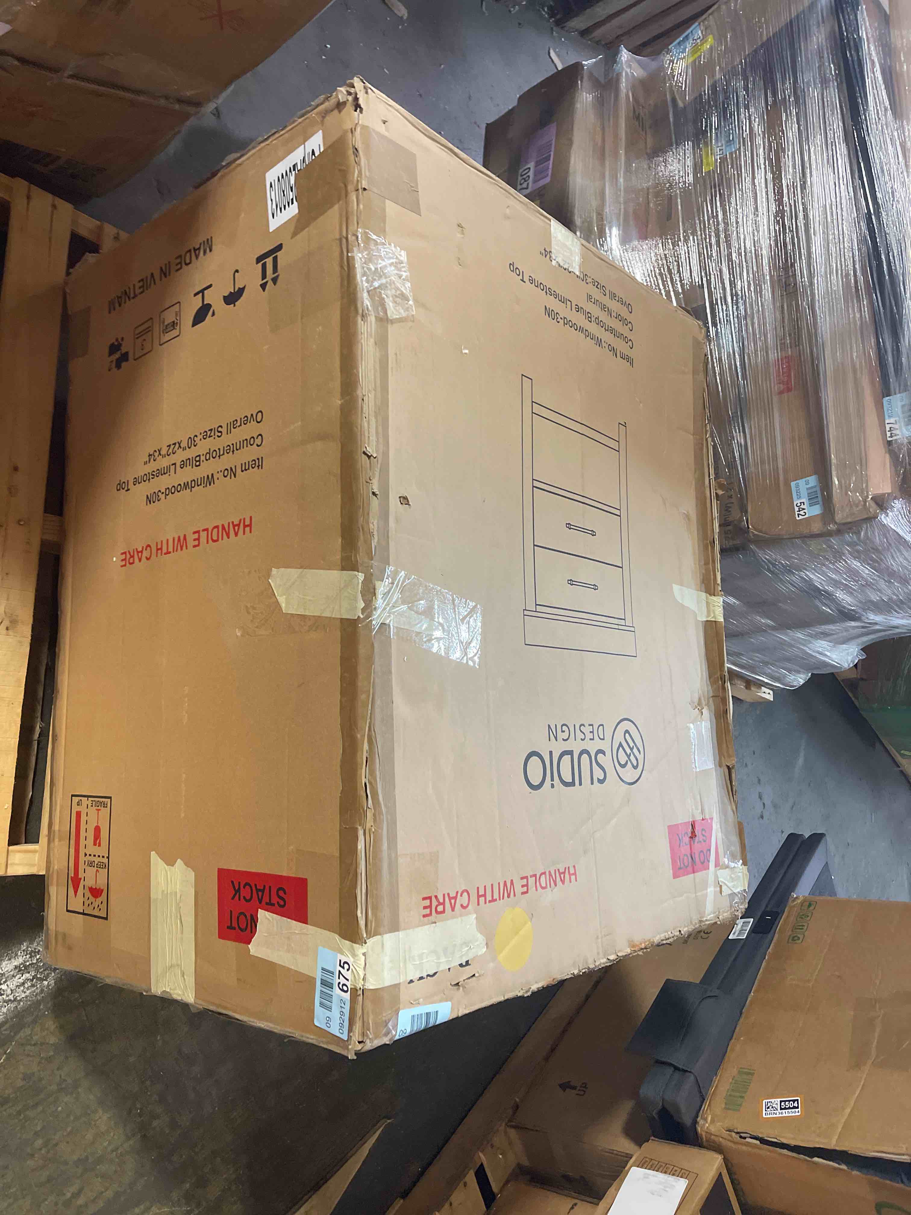 Condition photo showing New/Like New for Keri 30" Single Bathroom Vanity Set