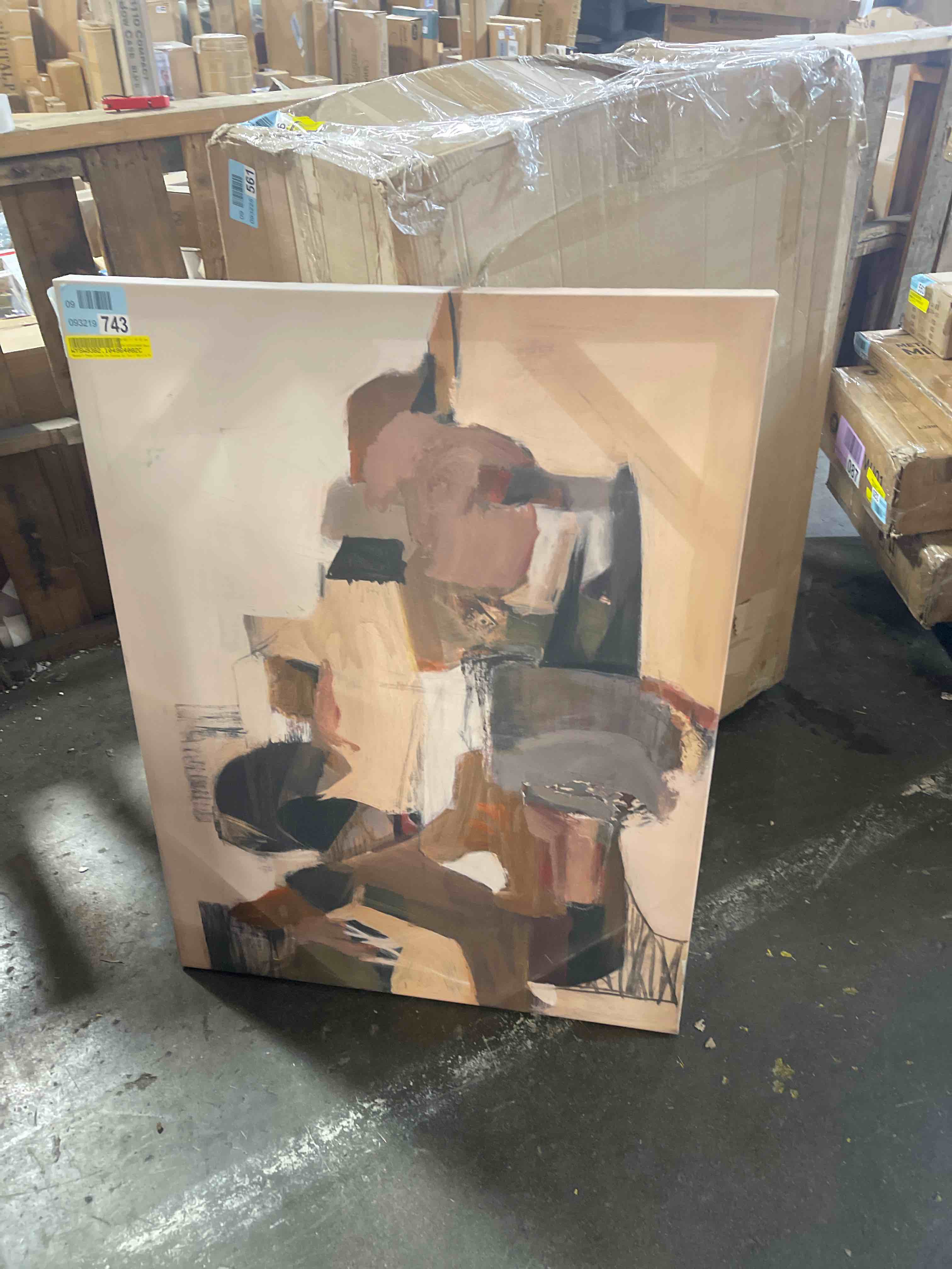 Condition photo showing New/Like New for Mesa Grande Framed Premium Gallery Wrapped Canvas - Ready to Hang - 17 x 25