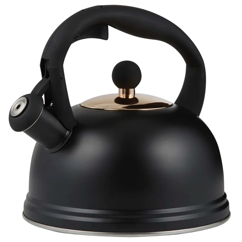 Typhoon Otto 2.11 Quarts Stainless Steel Whistling Stovetop Tea Kettle