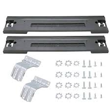 upgraded skk-8k & skk-7a stacking kit fit for samsung washer & dryer 27 inch front load laundry by techecook - stackable washer dryer kit including all parts - replace for sk-5a sk-5axaa