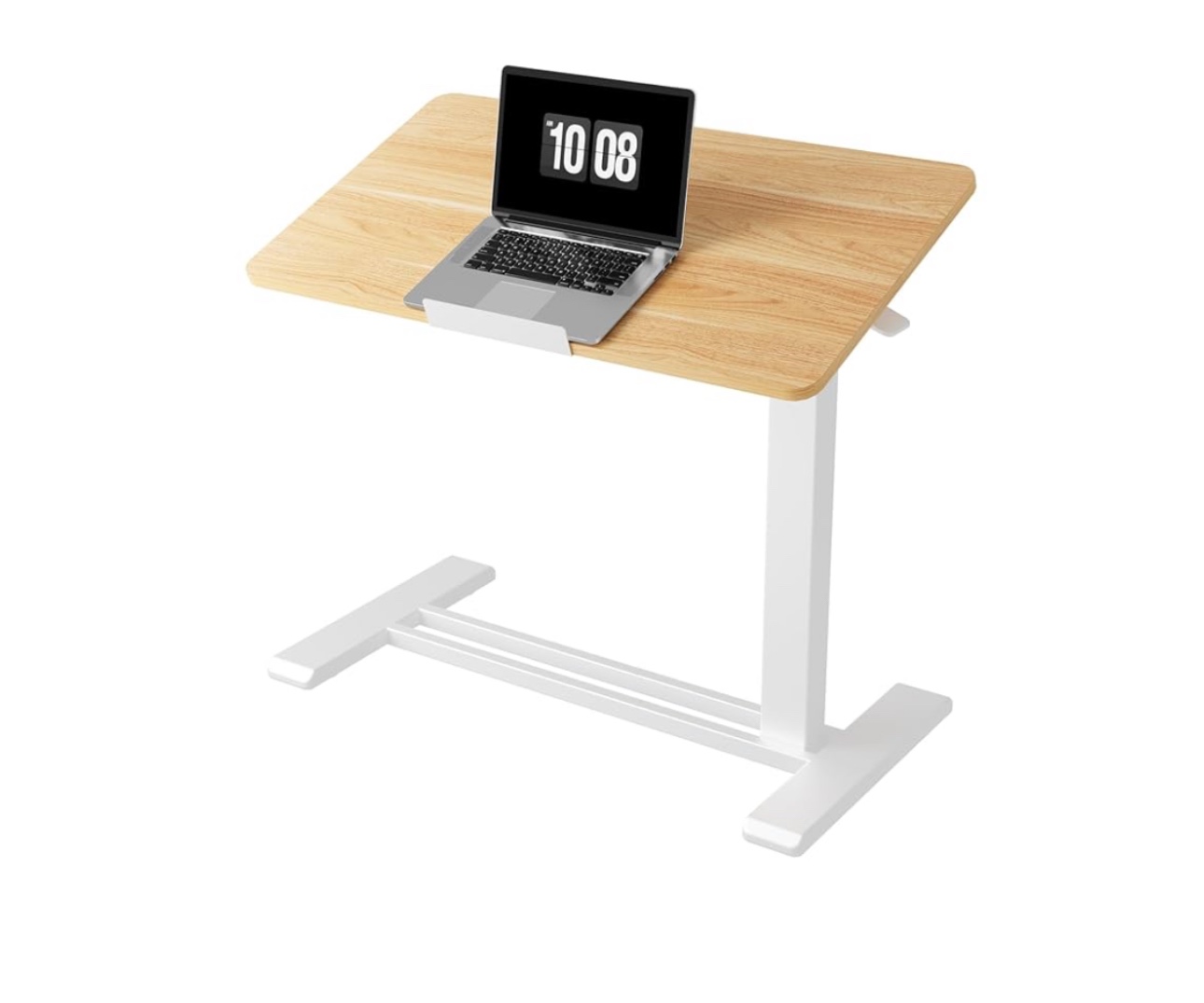 Laptop Desk for Bed, Adjustable Beds Table with USB Charge Port, Foldable Laptop Table with Storage 