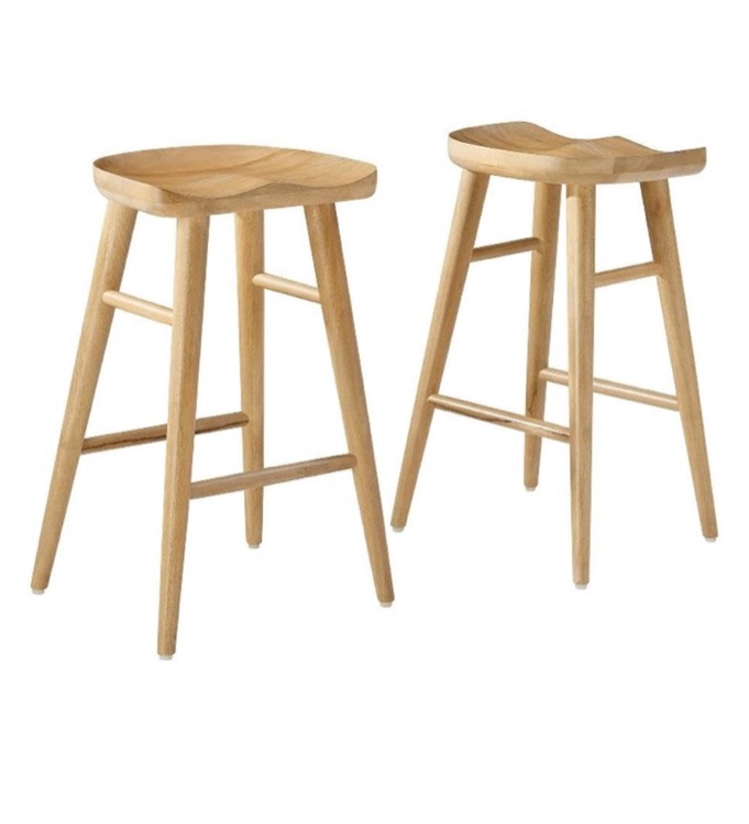 Modway Saville Solid Wood Stool