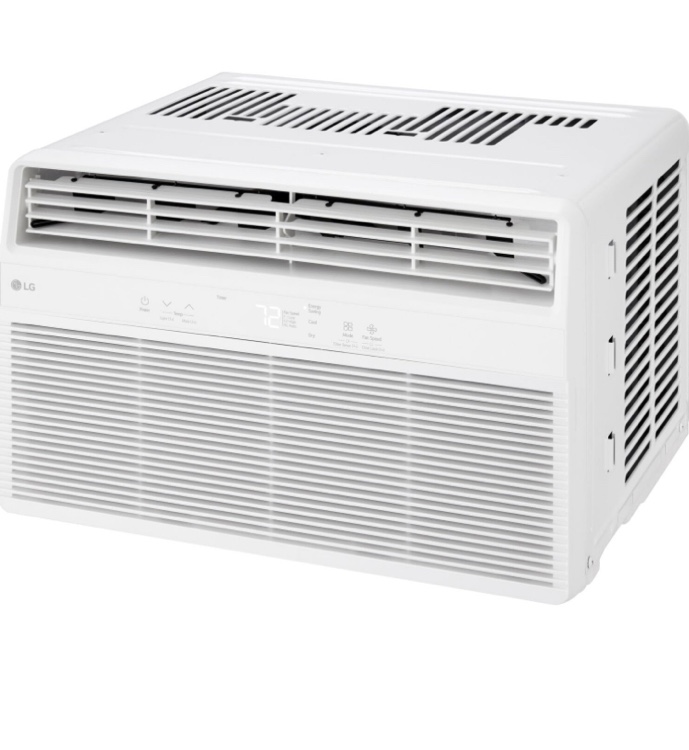 LG 8,000 BTU Window Air Conditioner with Dehumidifier for up to 350 Sq. Ft.