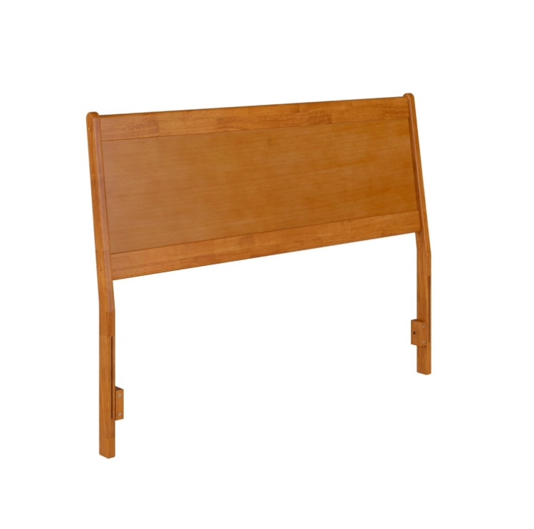Sadiras Solid Wood Modern Angled Panel Headboard