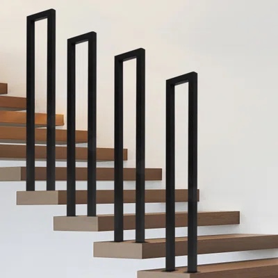 U-Shaped Handrail For Indoor Stairs