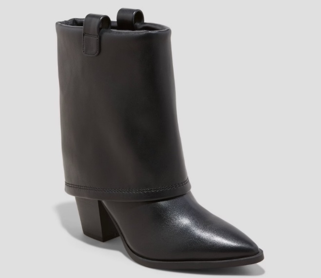 Women's Marsha Ankle Boots with Memory Foam Insole - Wild Fable™ Black