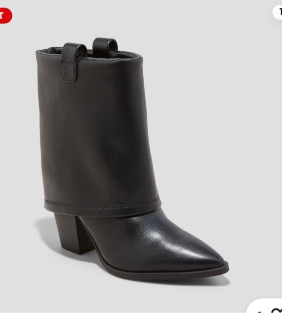 Women's Marsha Ankle Boots with Memory Foam Insole - Wild Fable™ Black
